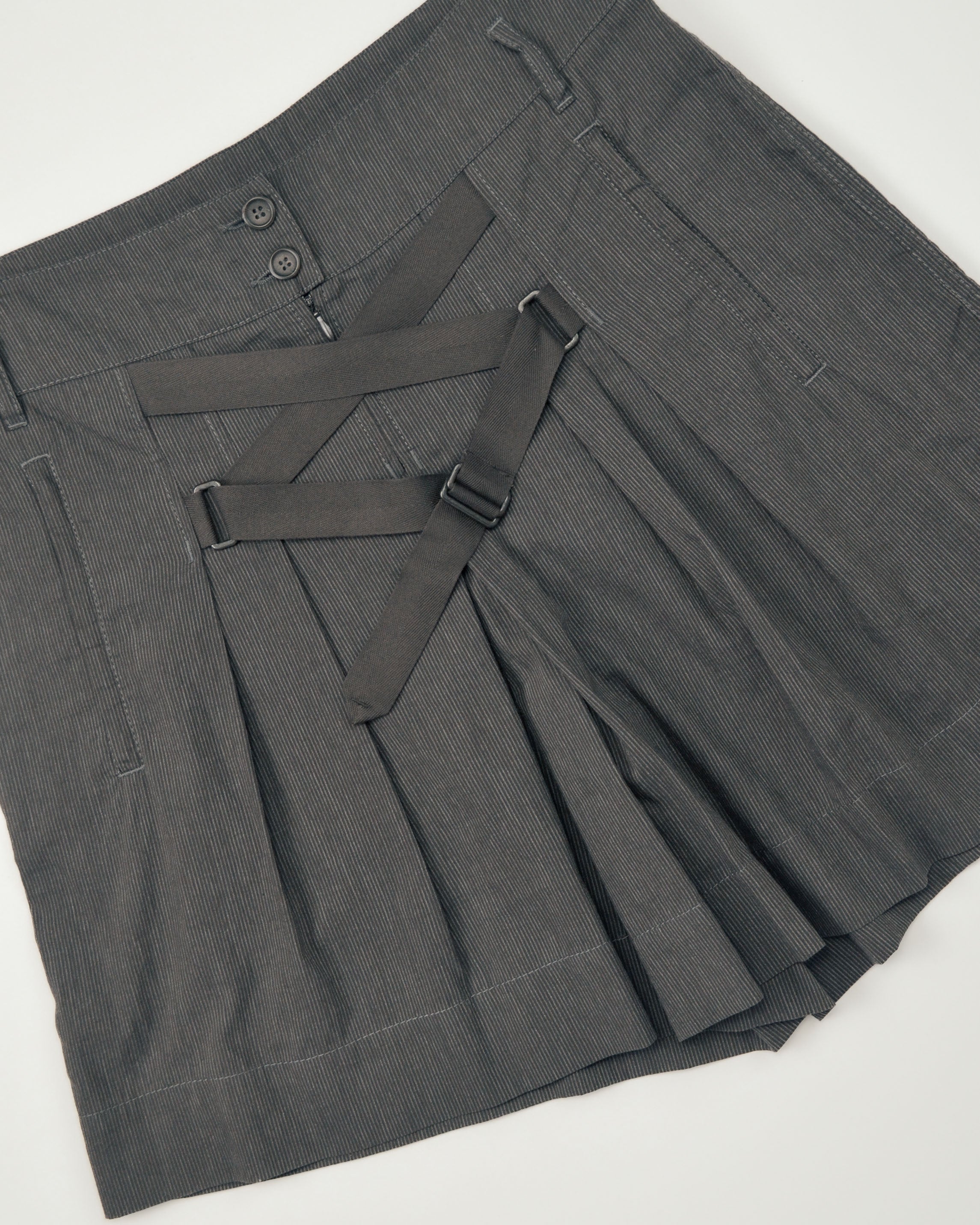 2000's HARNESS BUCKLE SHORTS
