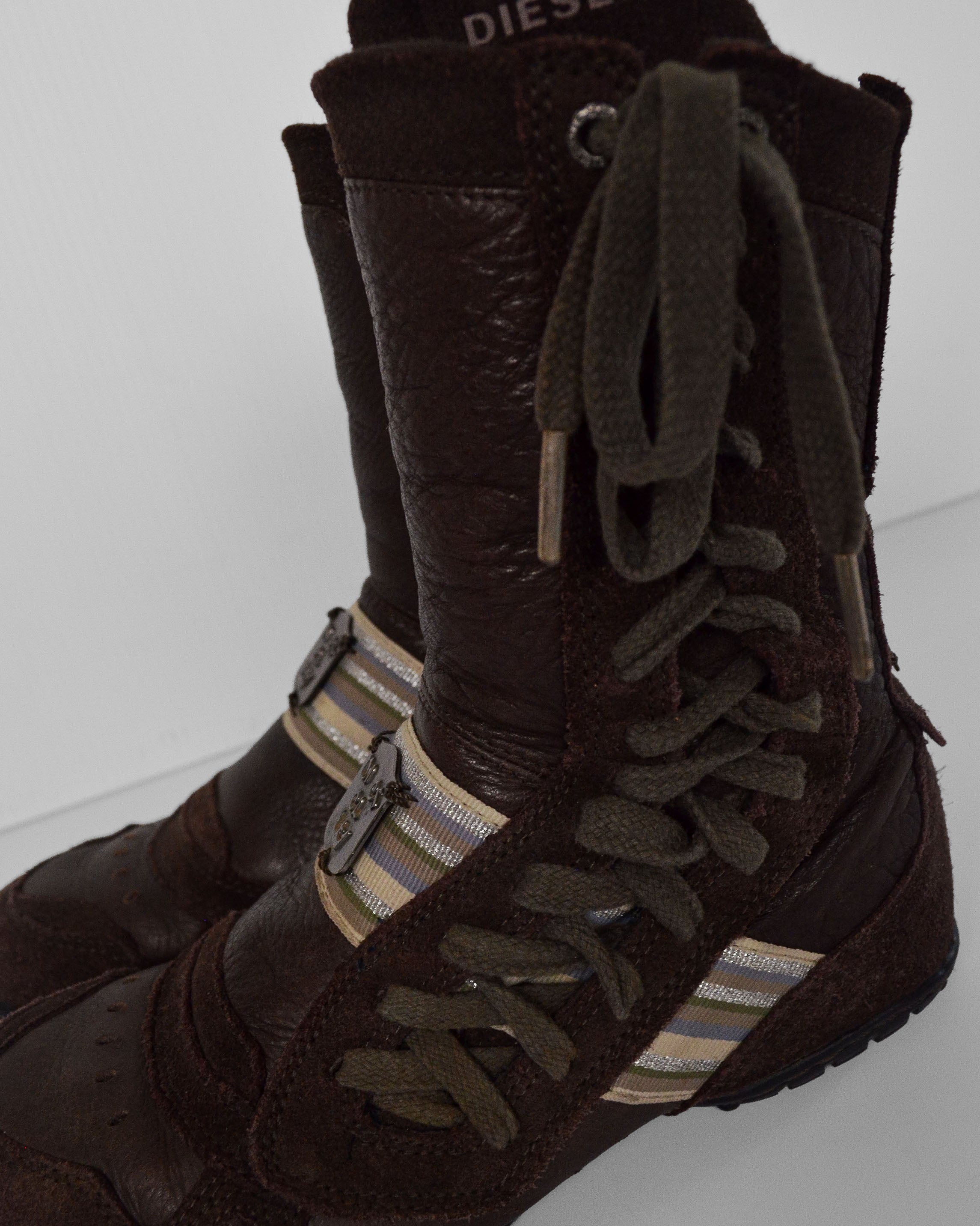 FW06 IZUU LACE UP BOXING BOOTS