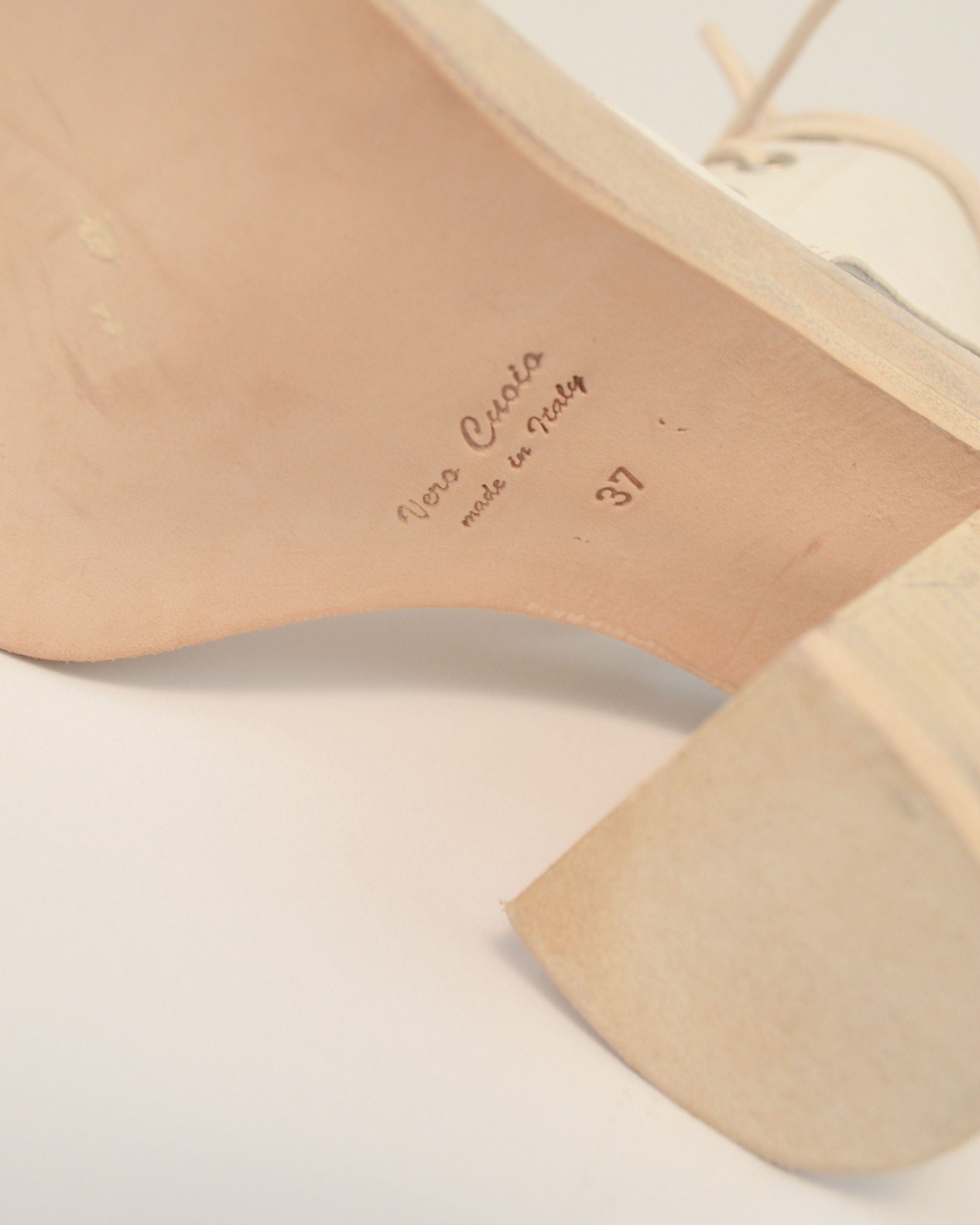SPRING SUMMER 2009 CORSET LACE-UP LEATHER HEELS