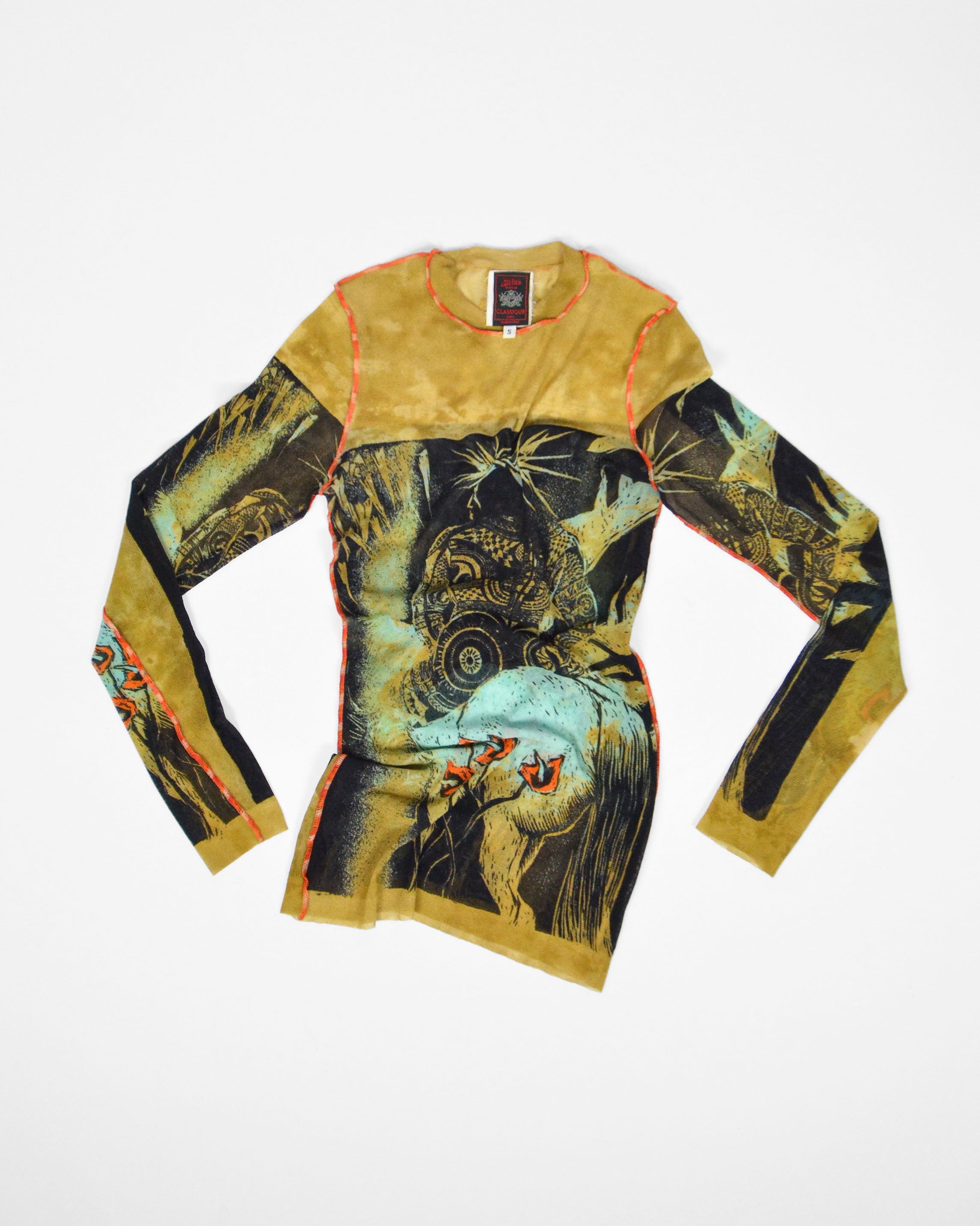 2000'S MESH LONG SLEEVE