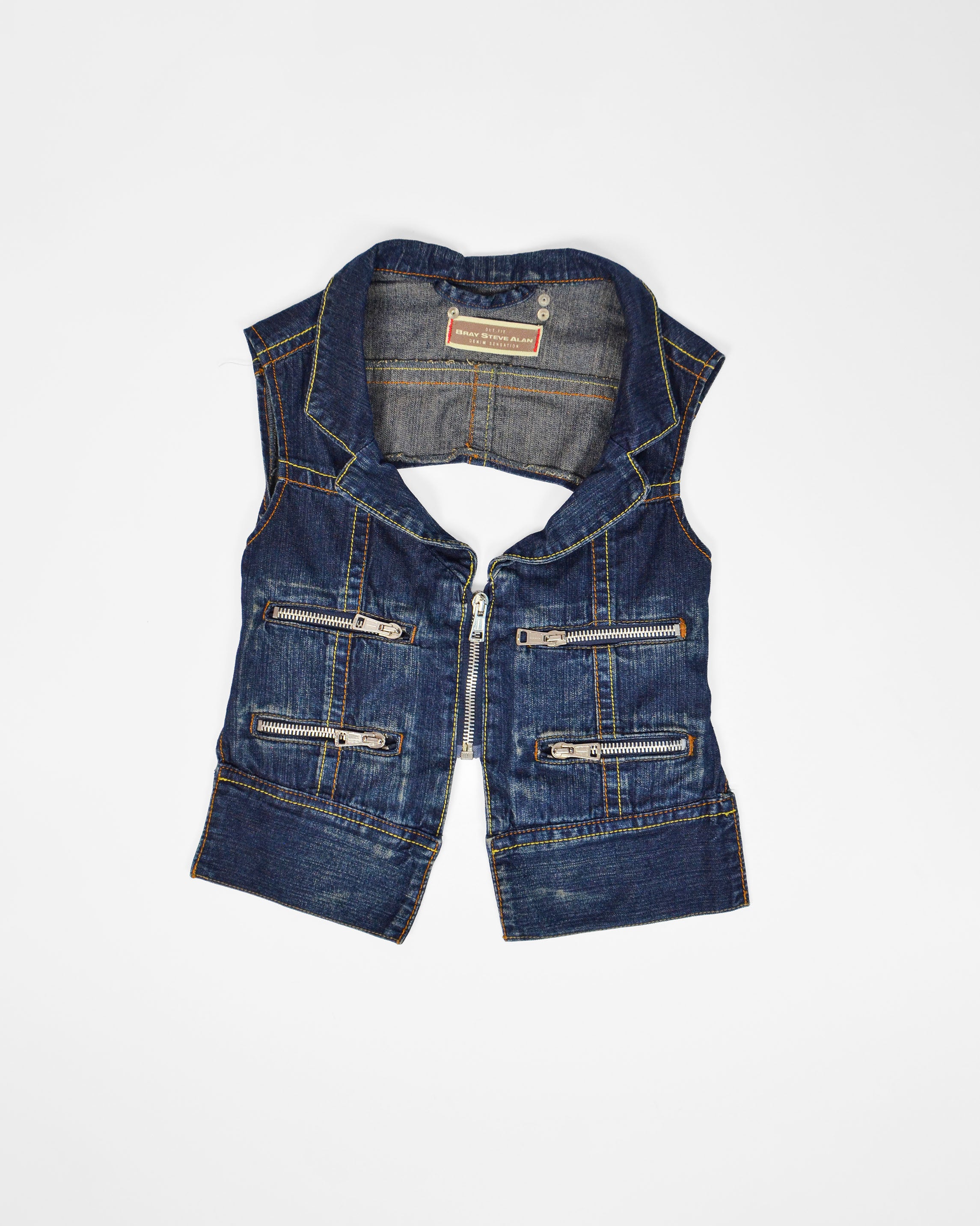 2000'S DENIM VEST TOP