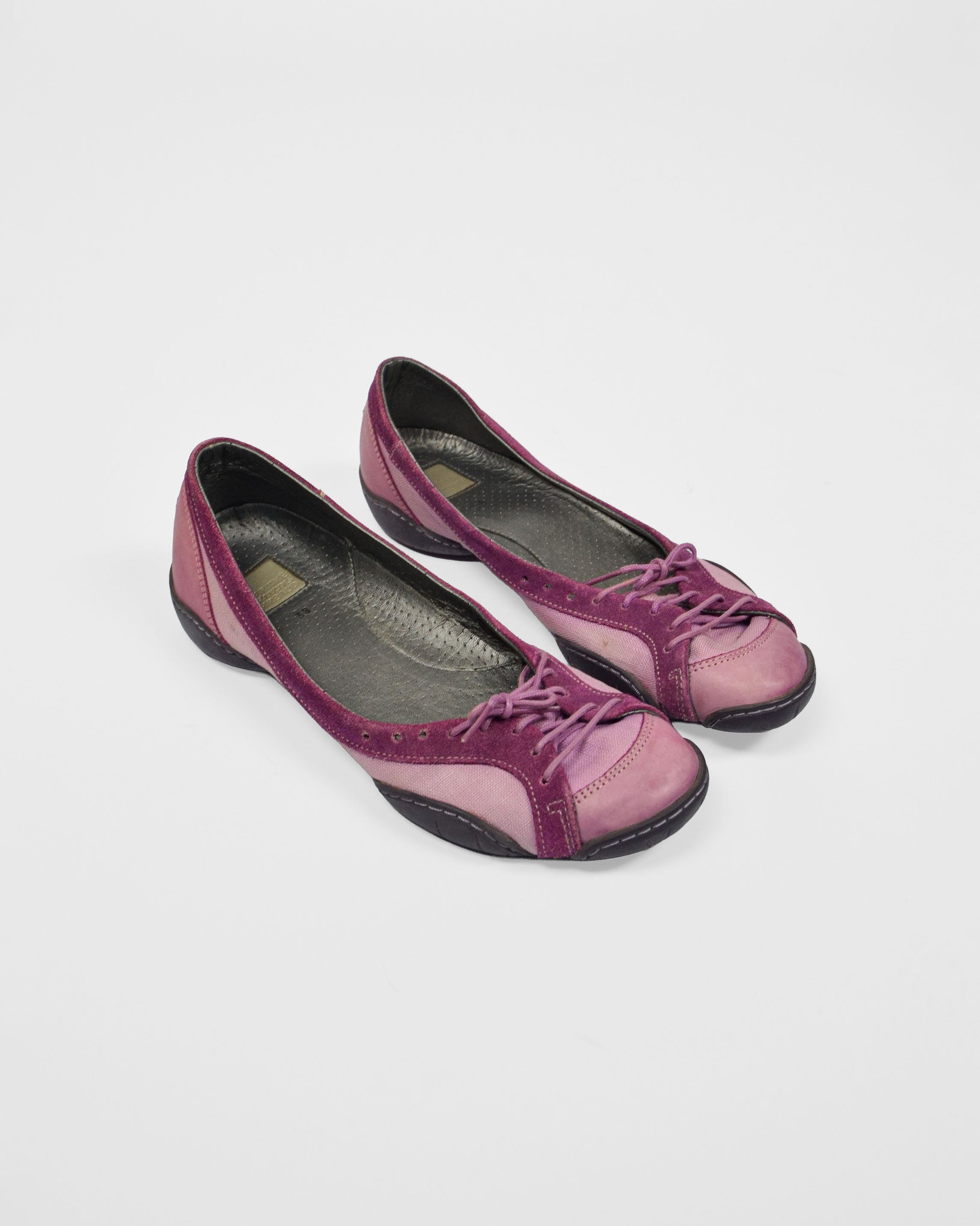 PINK BALLET FLATS