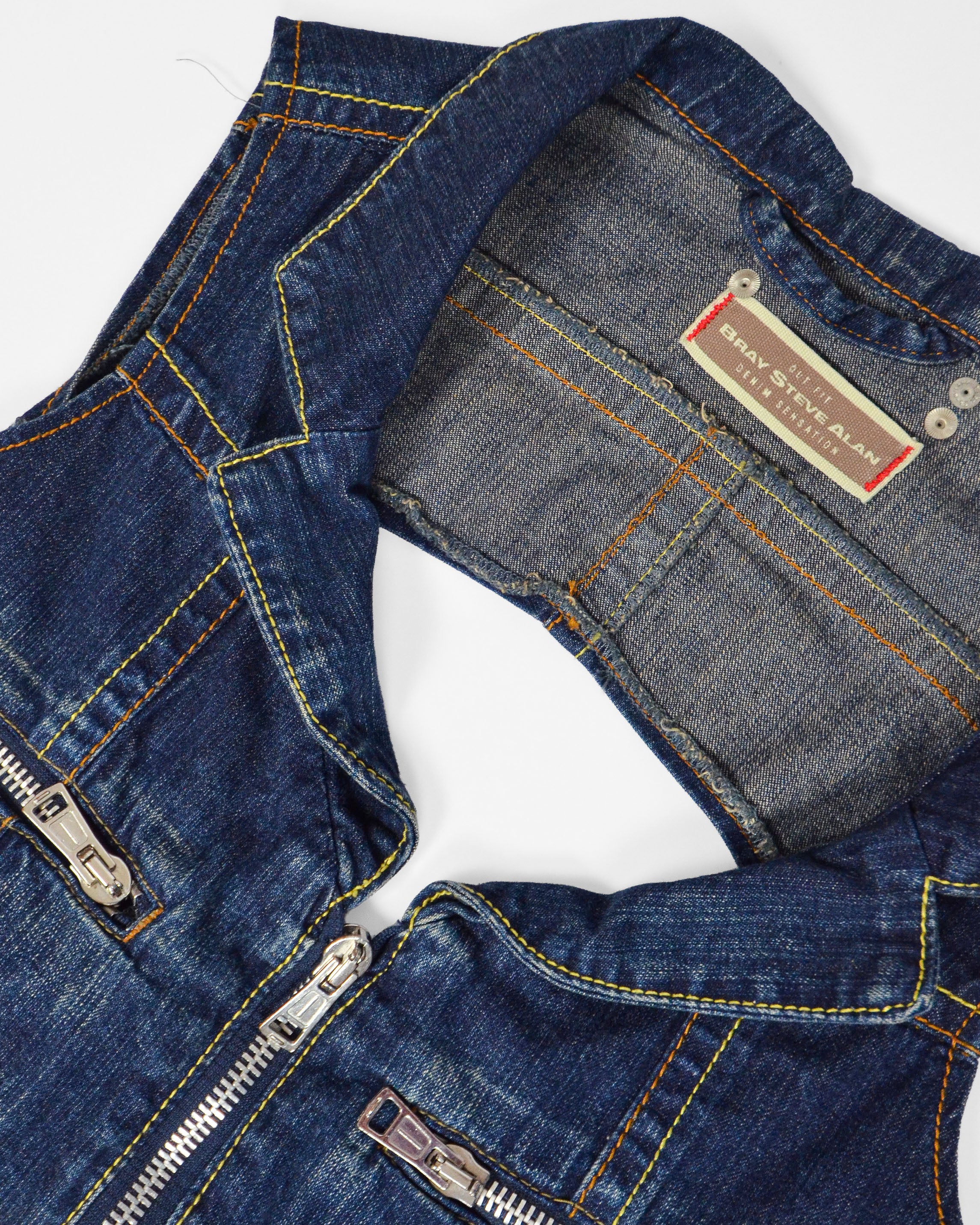2000'S DENIM VEST TOP