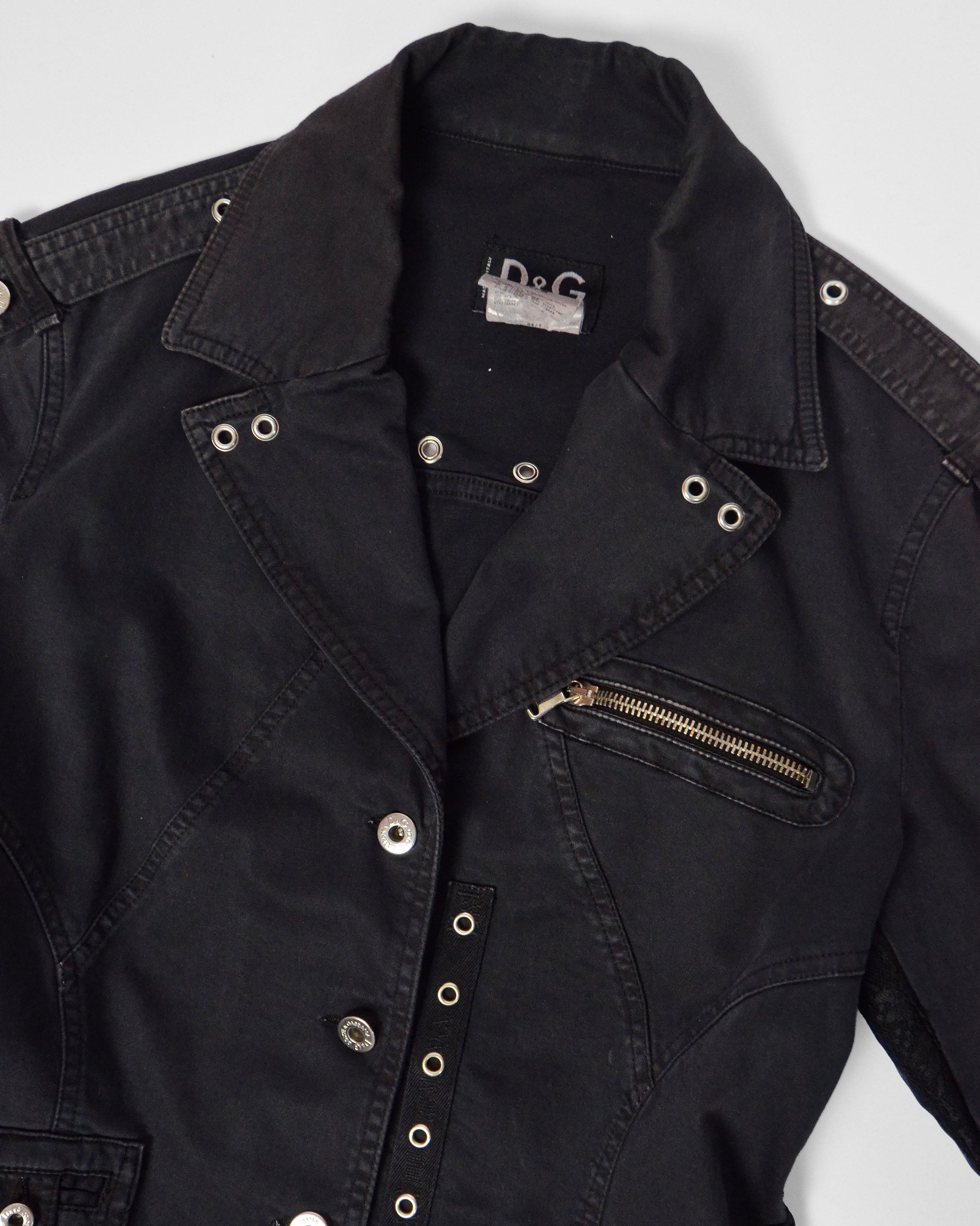 2000'S EYELET STUDDED JACKET