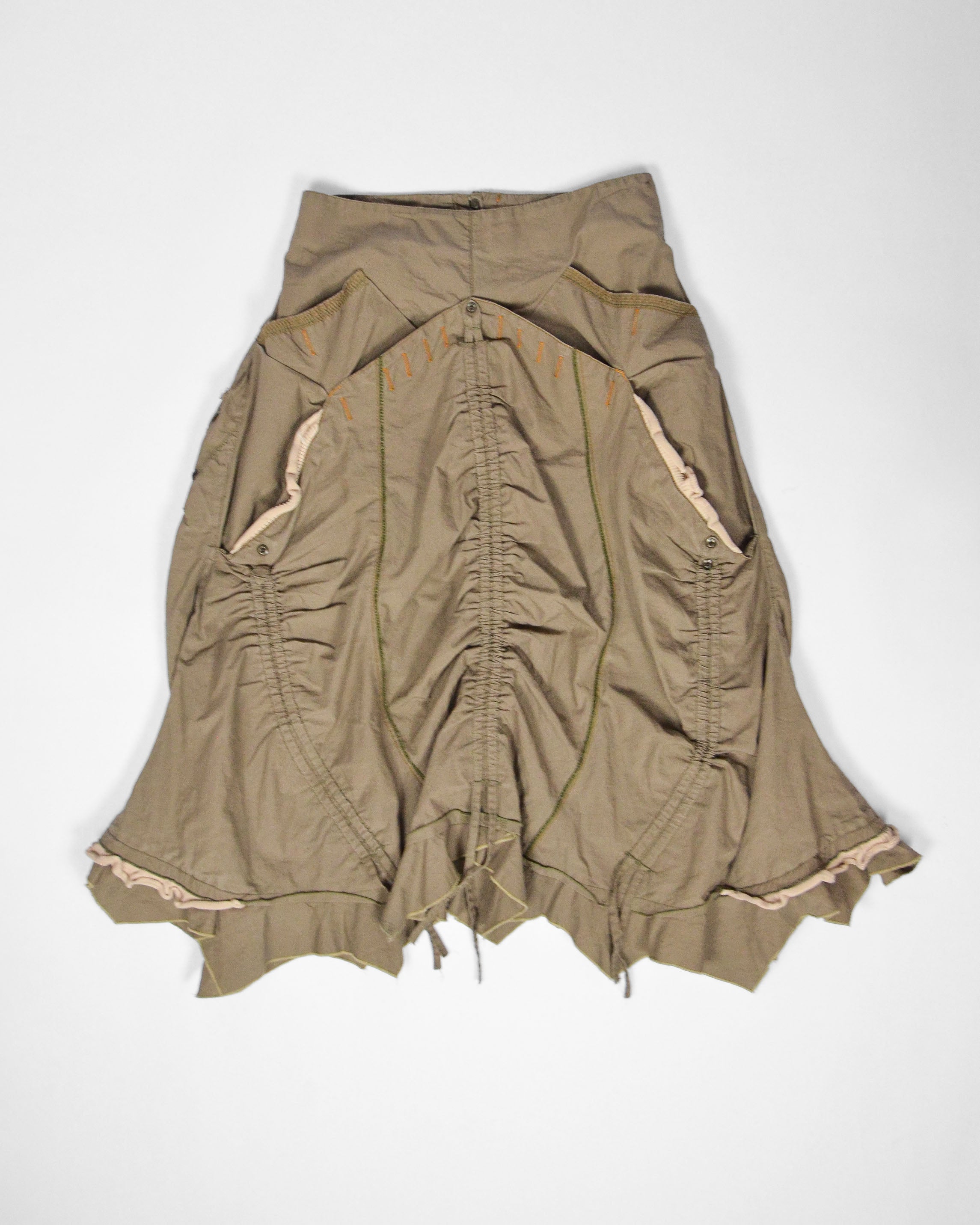 UTILITY MIDI SKIRT