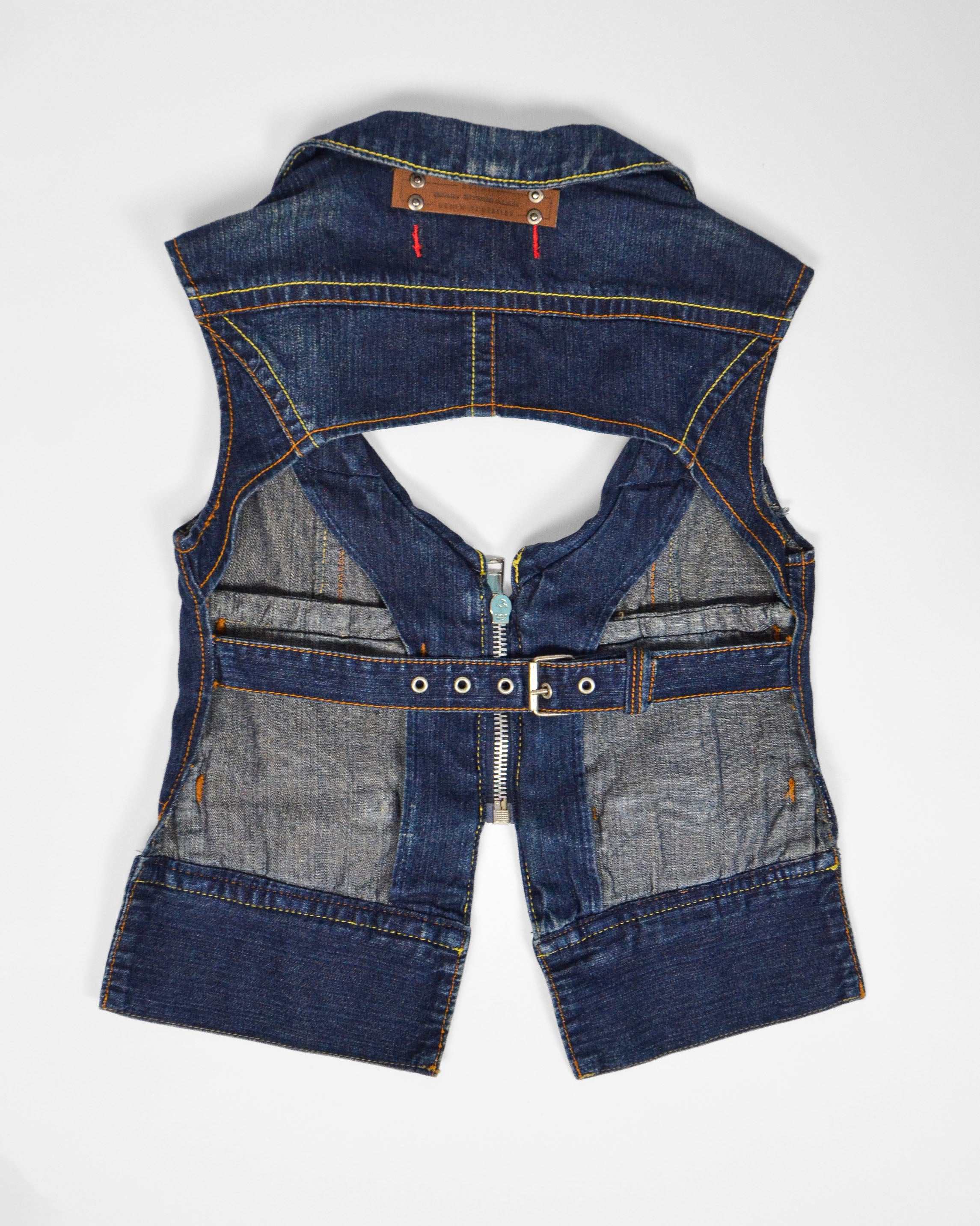 2000'S DENIM VEST TOP