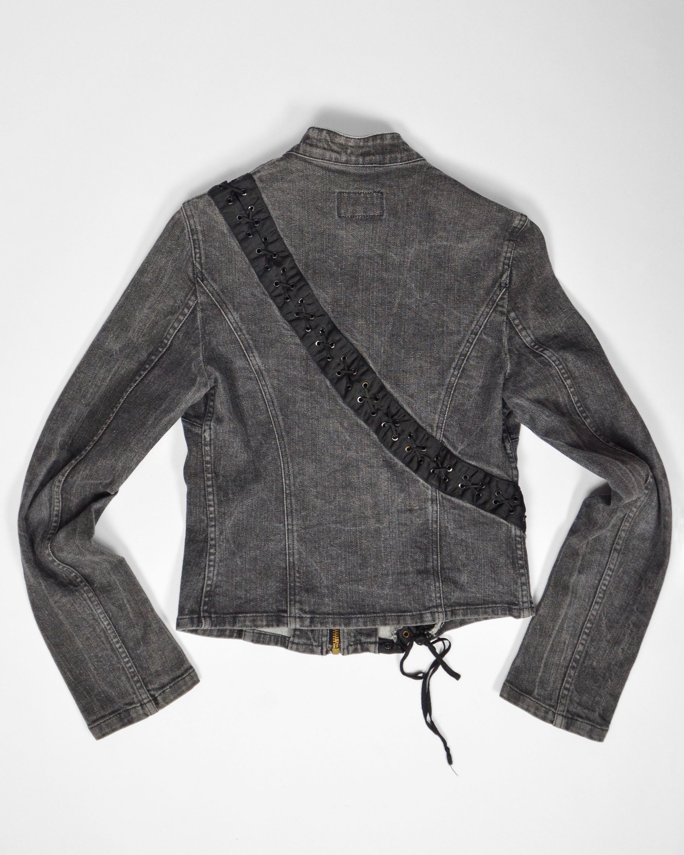 DOLCE & GABBANA 2000'S LACE UP JACKET