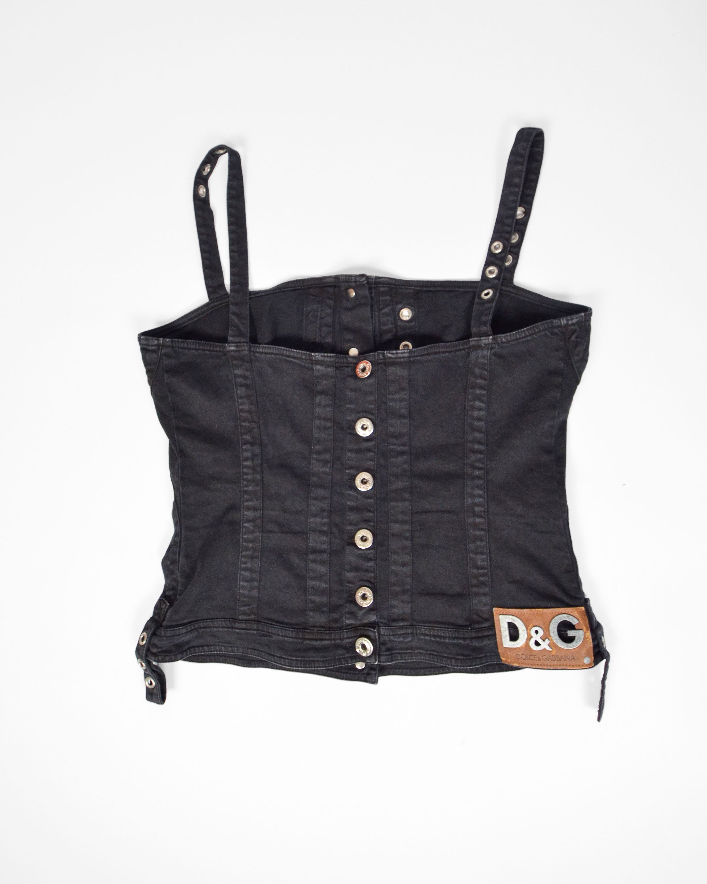 2000's EYELET CORSET TOP
