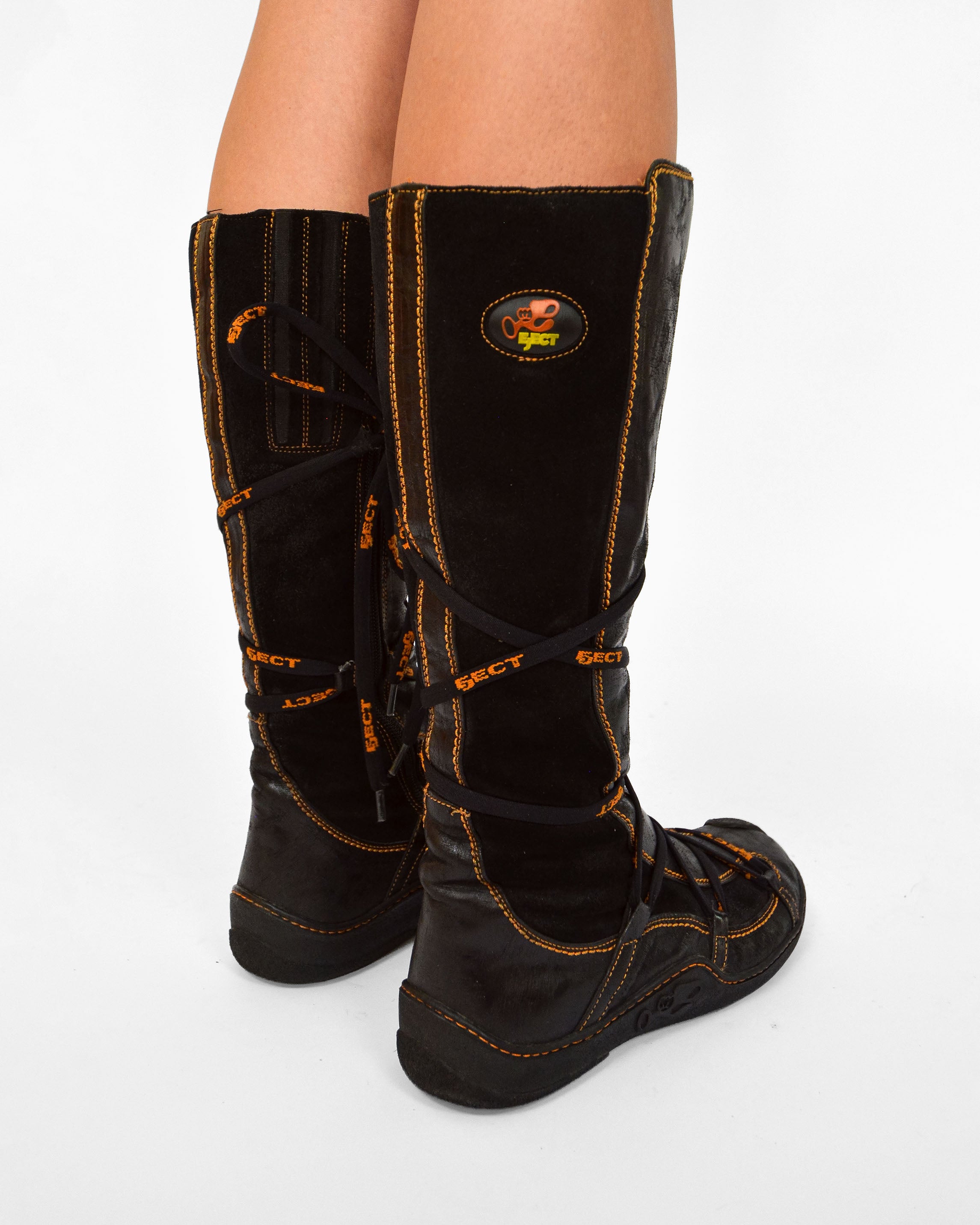 2000'S LACE UP BOXING BOOTS