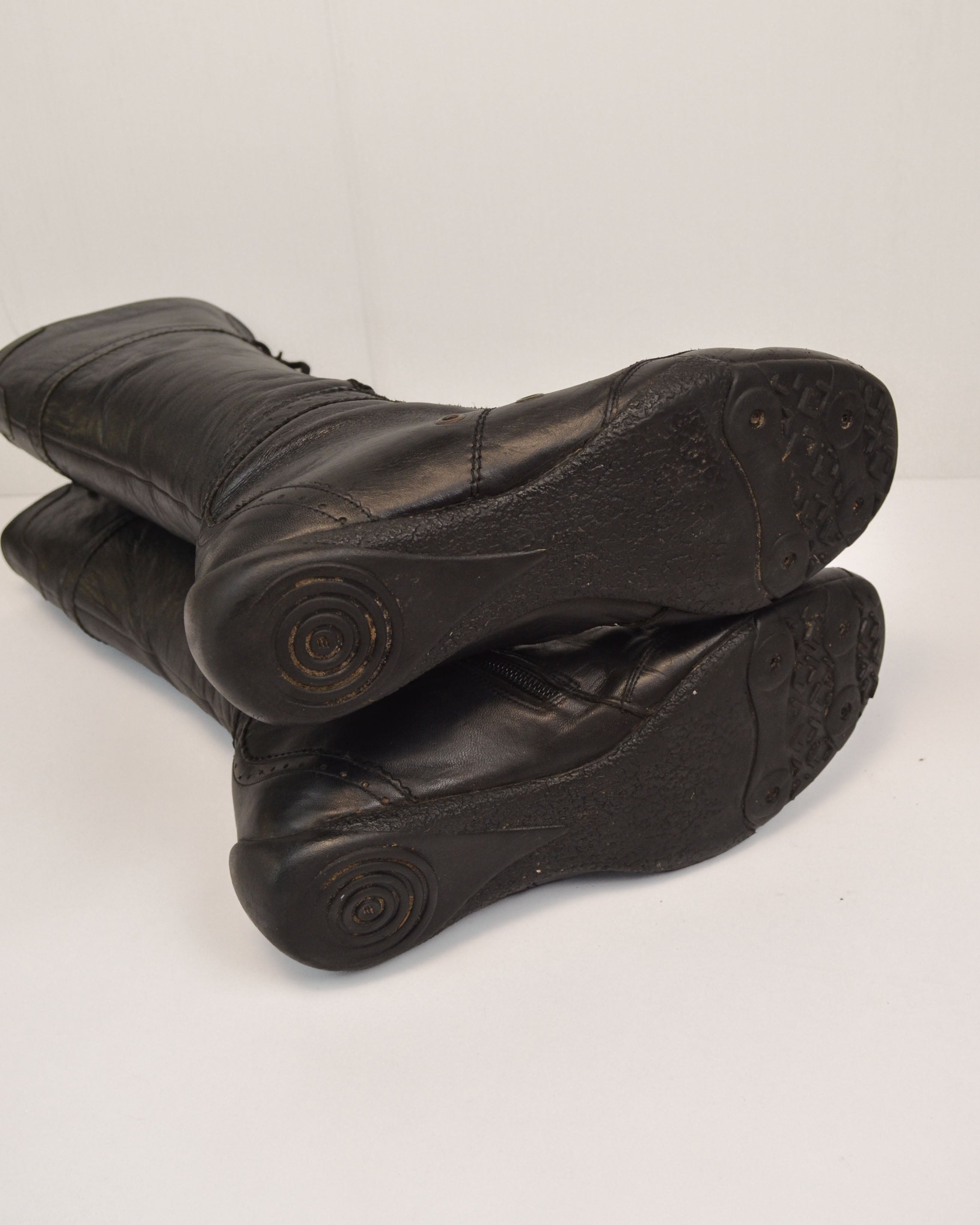 2000S LEATHER BOXING BOOTS
