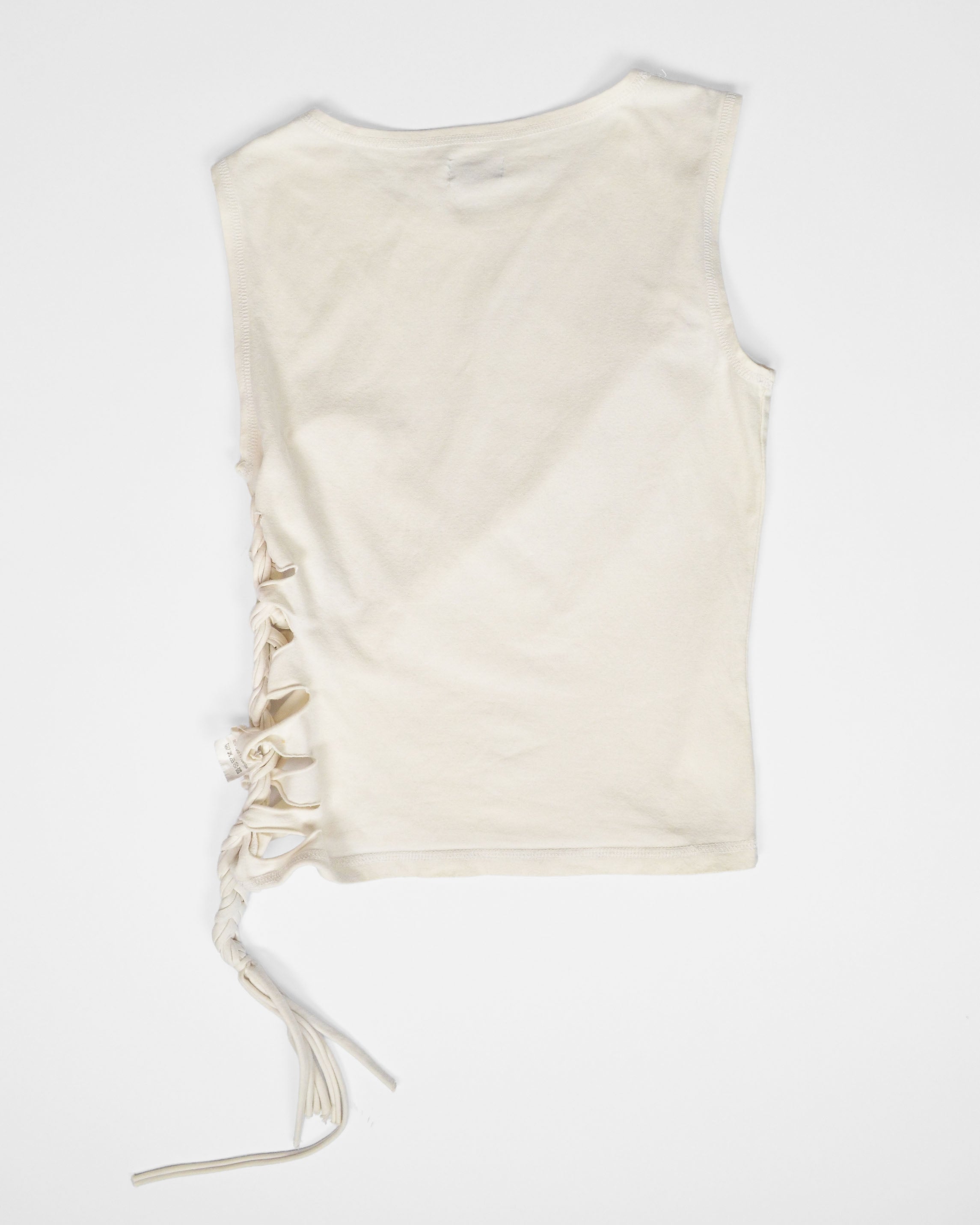 ITALIAN VINTAGE BRAIDED SIDE TANK TOP