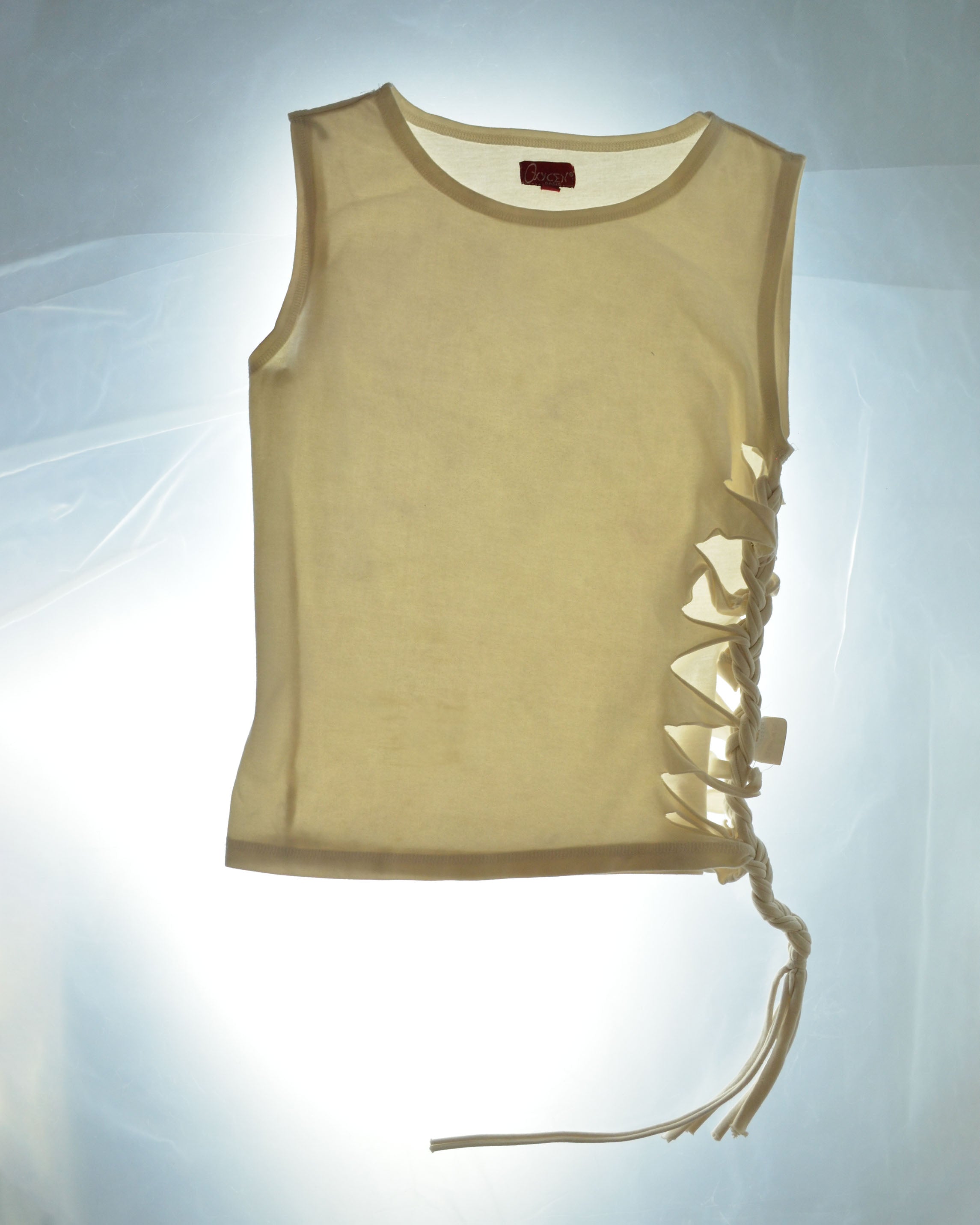 ITALIAN VINTAGE BRAIDED SIDE TANK TOP