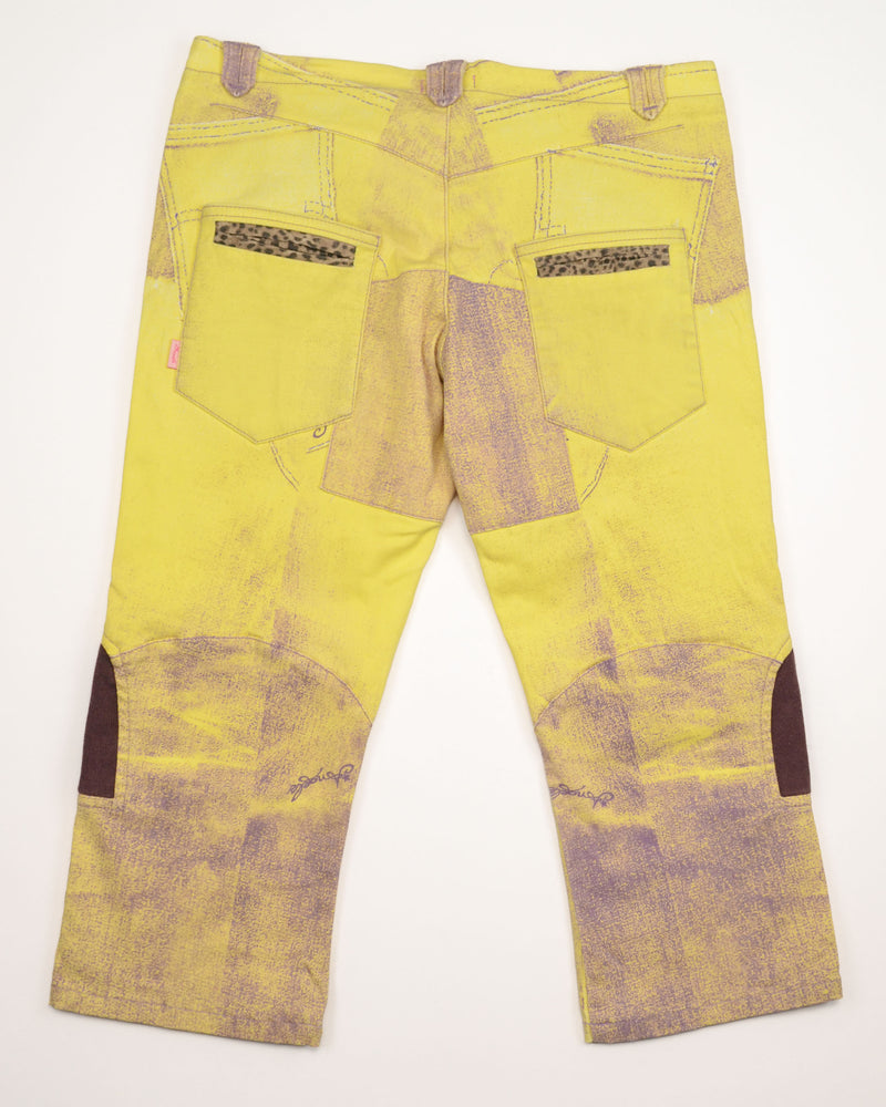 2000S LOW RISE CAPRI PANTS