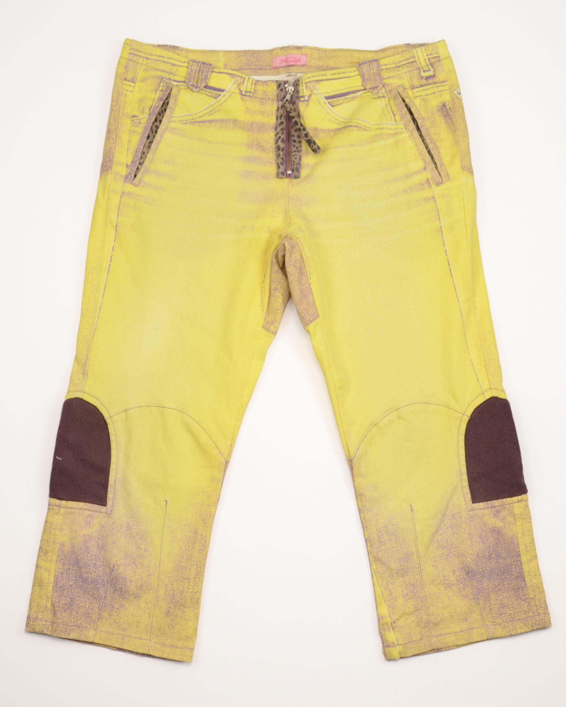 2000S LOW RISE CAPRI PANTS