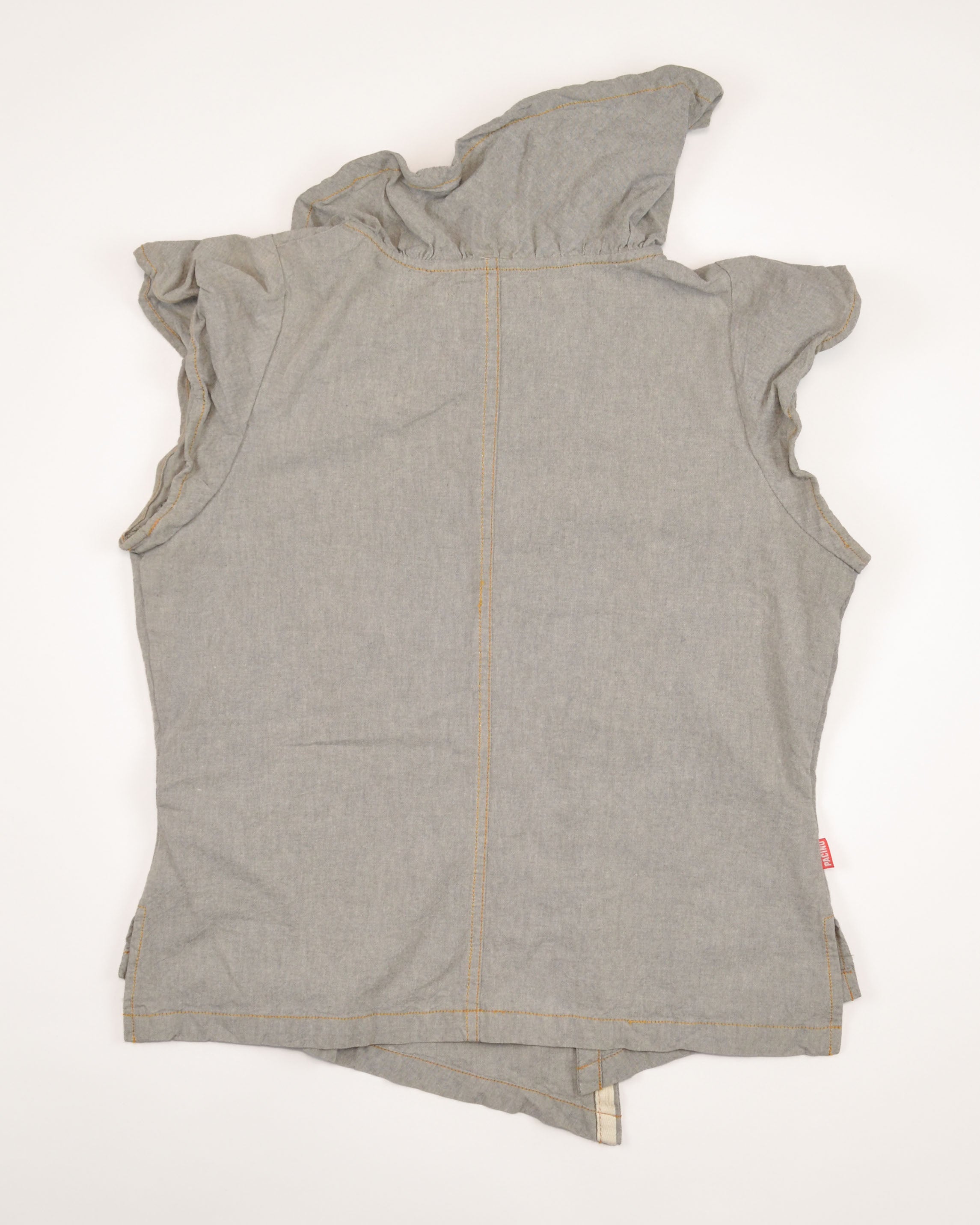 00s AVANT GARDE STRUCTURED ASYMMETRIC TOP