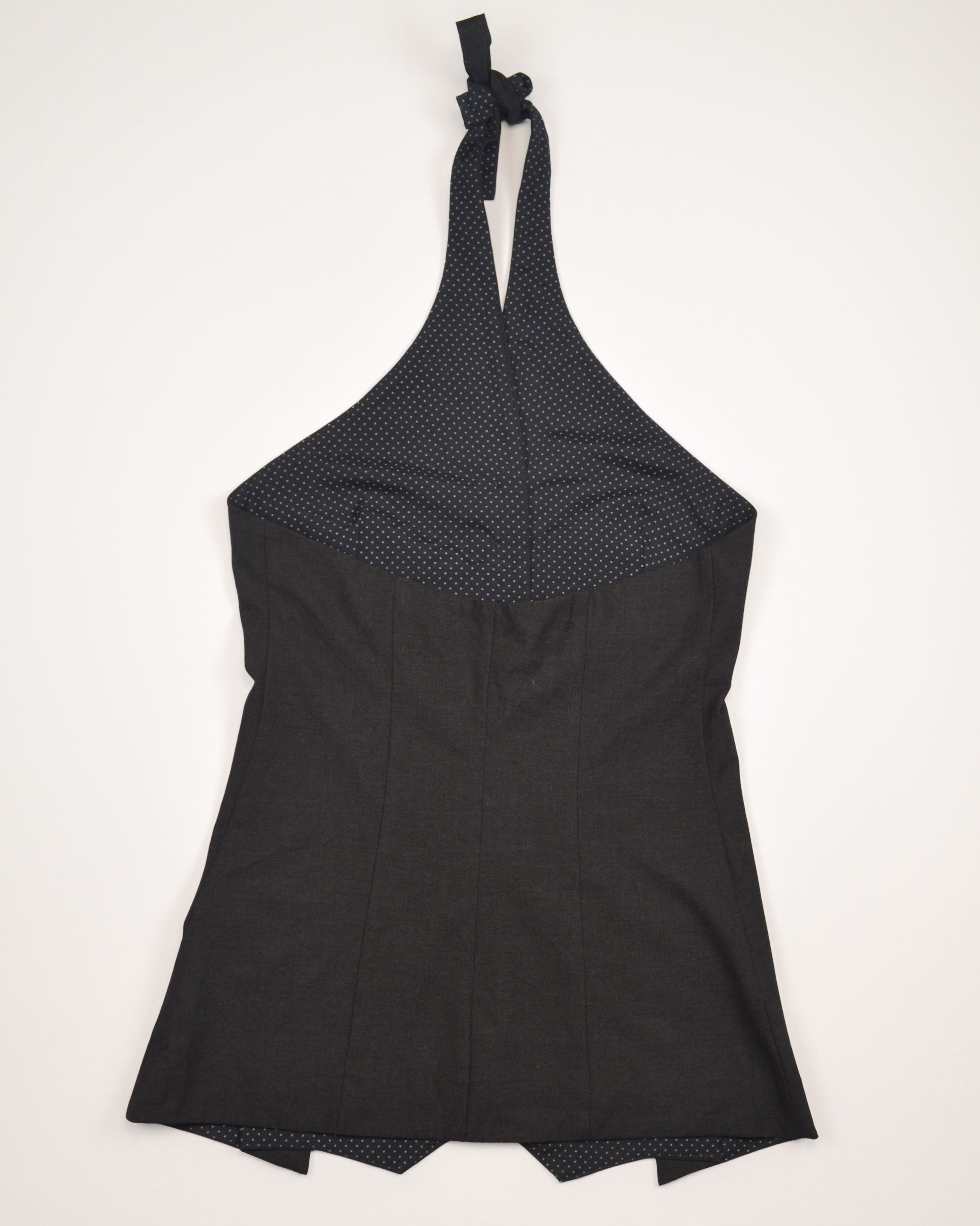 HALTER TUNIC MINI DRESS