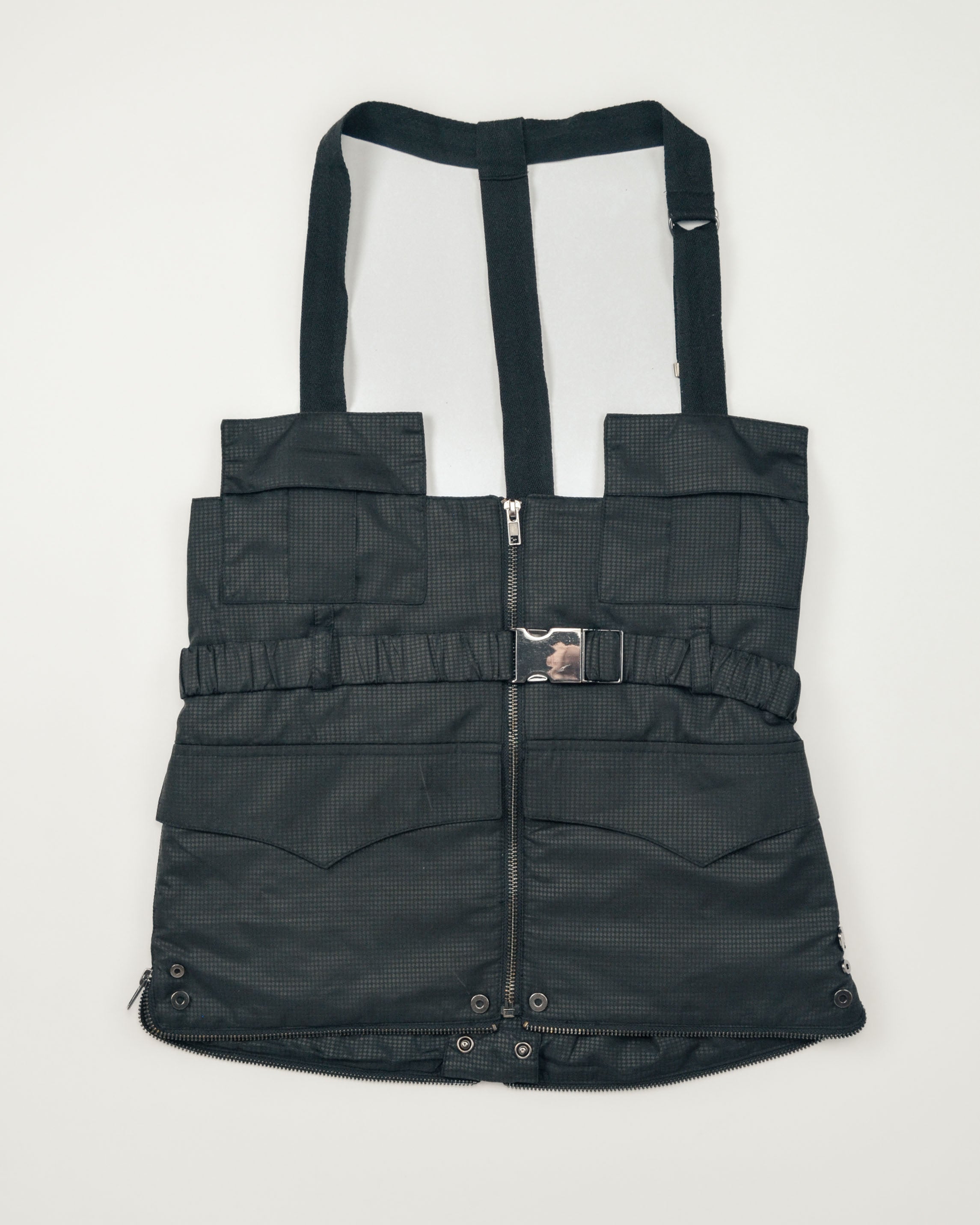 UTILITY HARNESS ZIP BUCKLE TOP