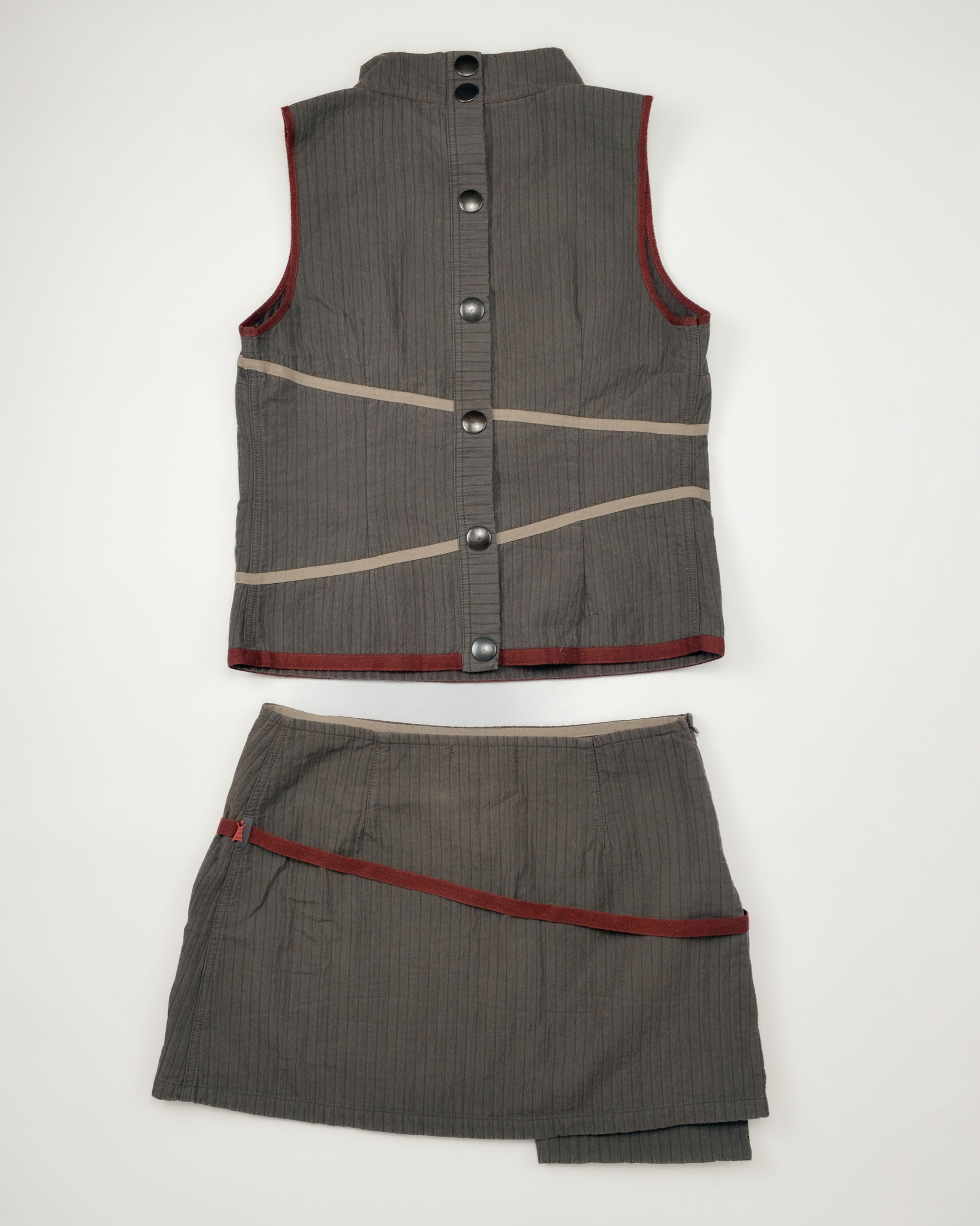 ‘ONTARIO’ TOP AND SKIRT SET