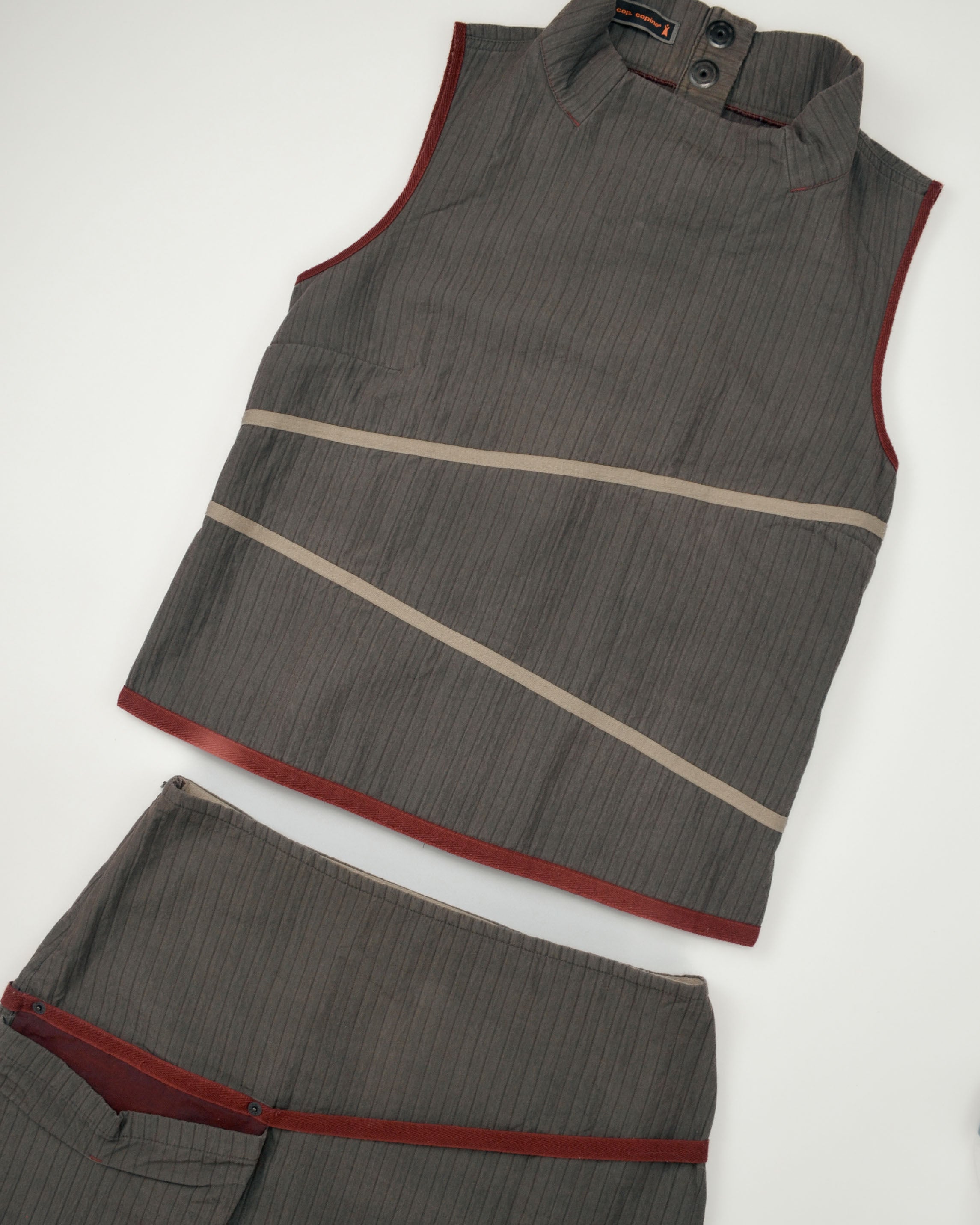 ‘ONTARIO’ TOP AND SKIRT SET