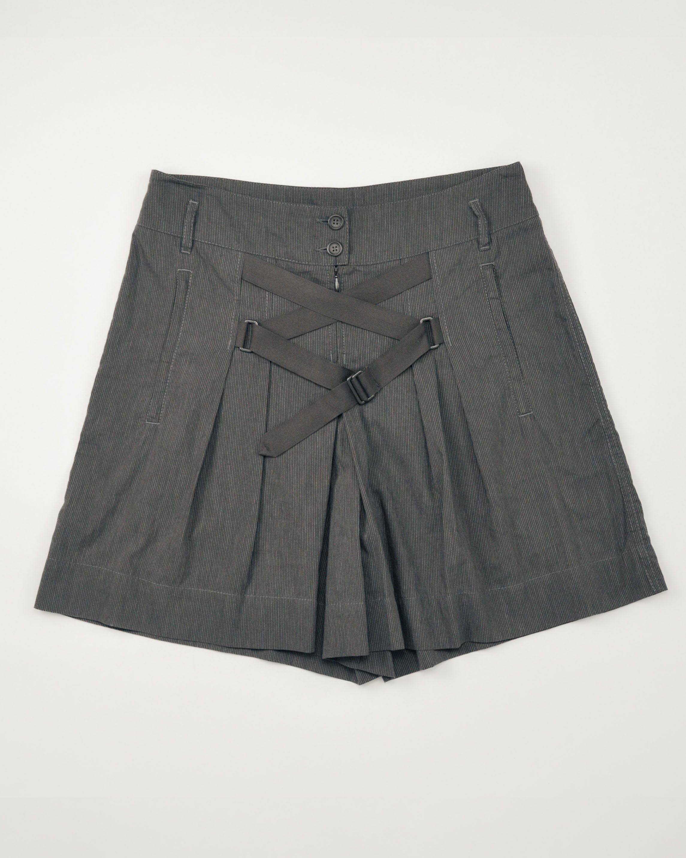 2000's HARNESS BUCKLE SHORTS