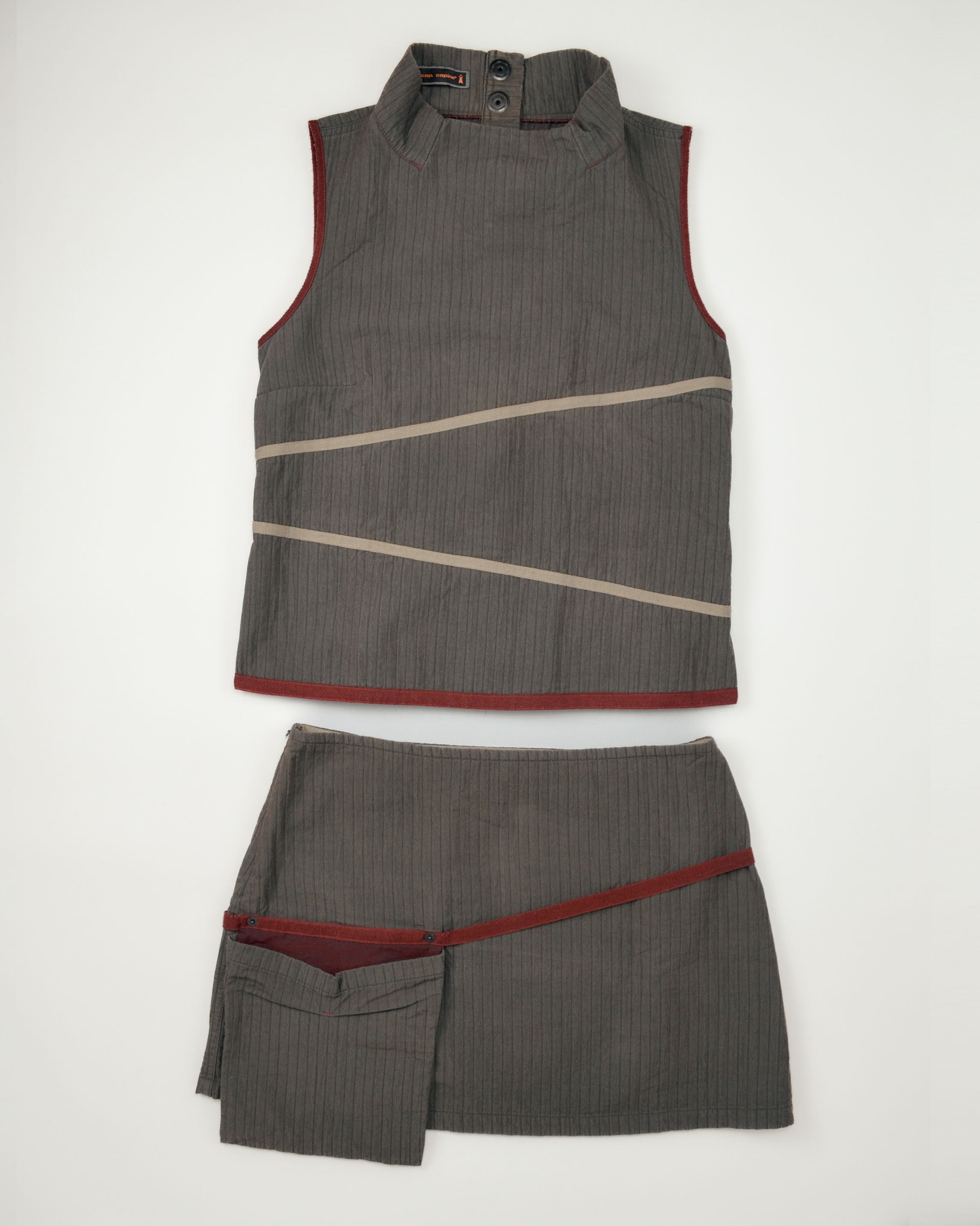 ‘ONTARIO’ TOP AND SKIRT SET