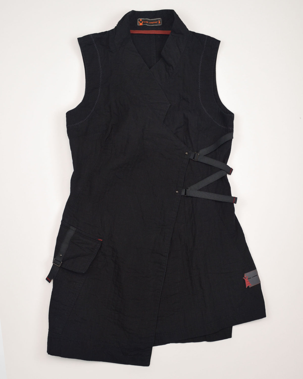 WRAP MINI DRESS + SKIRT SET