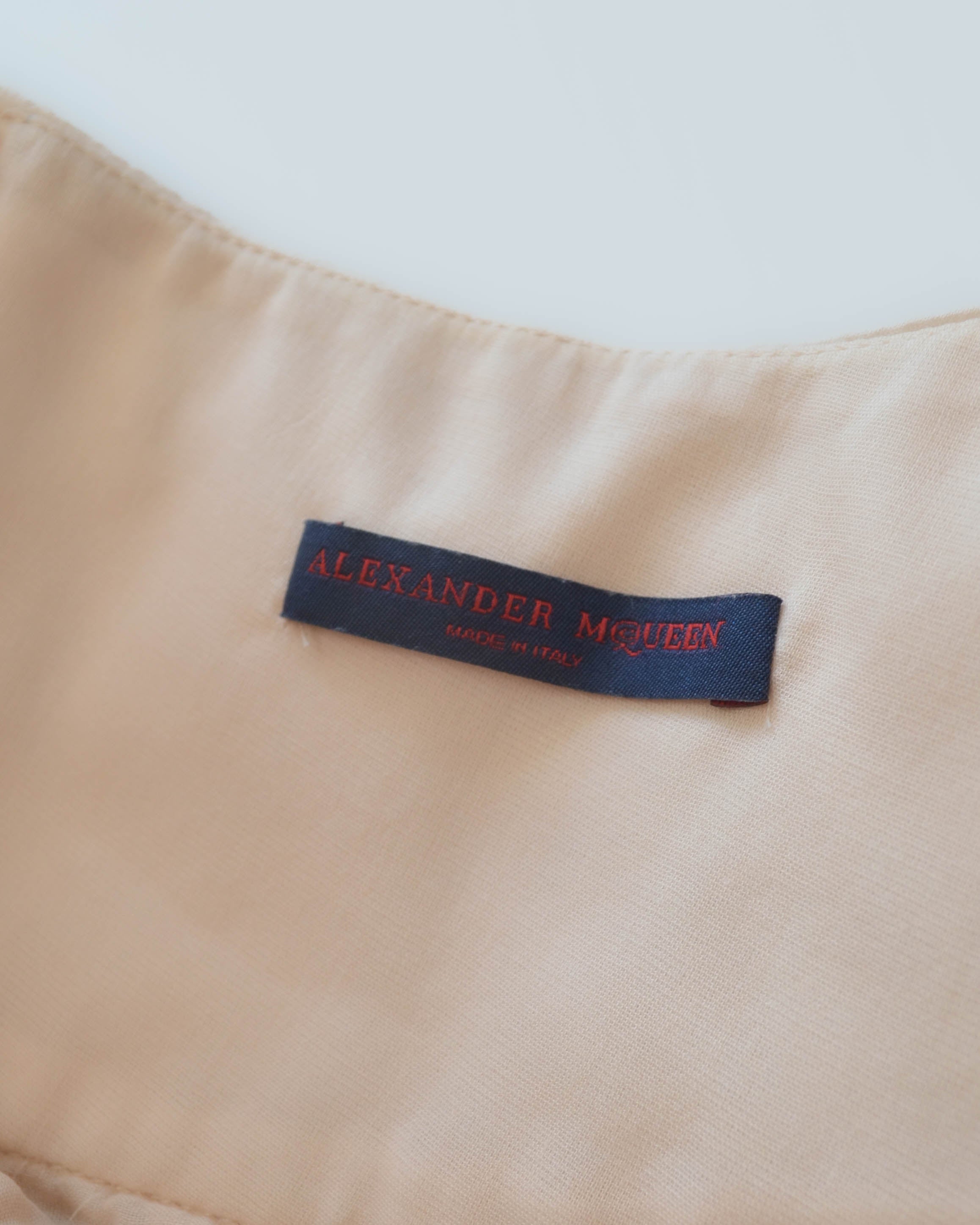 SS2005 'IT'S ONLY A GAME' TIE WAIST SKIRT