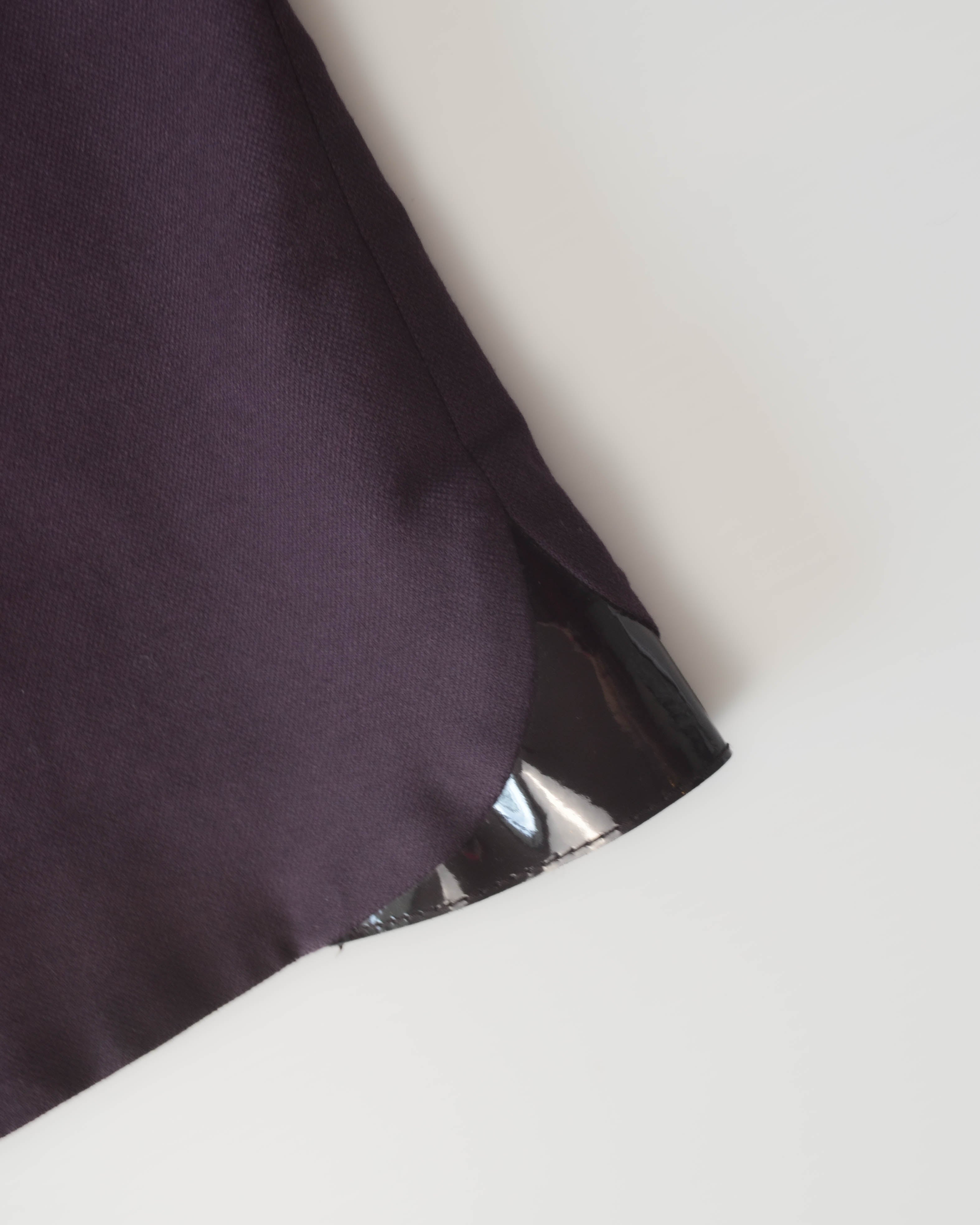 FW2007 WOOL MIDI SKIRT