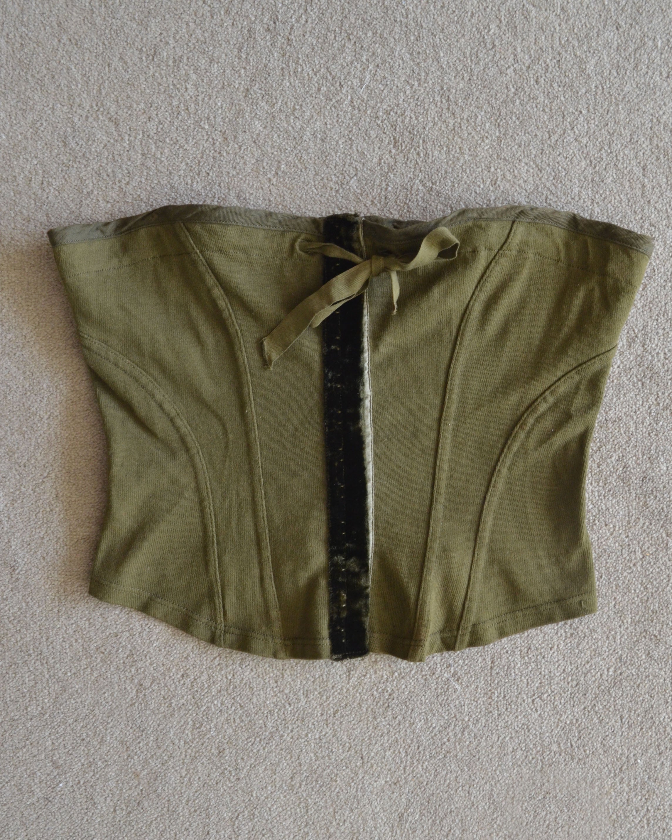 00s COTTON CORSET TOP