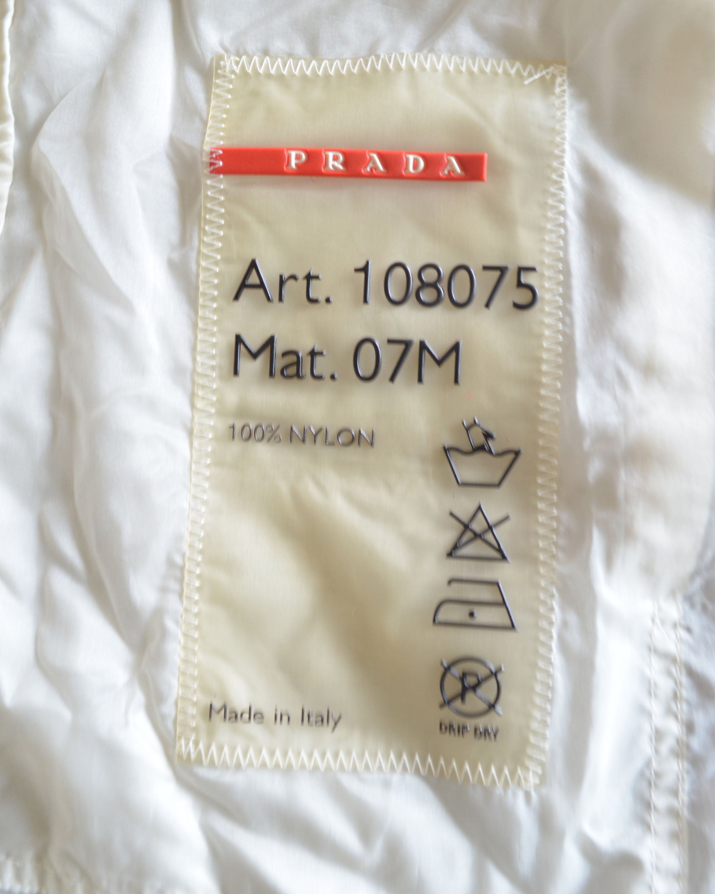 SS99 TRANSLUCENT NYLON JACKET