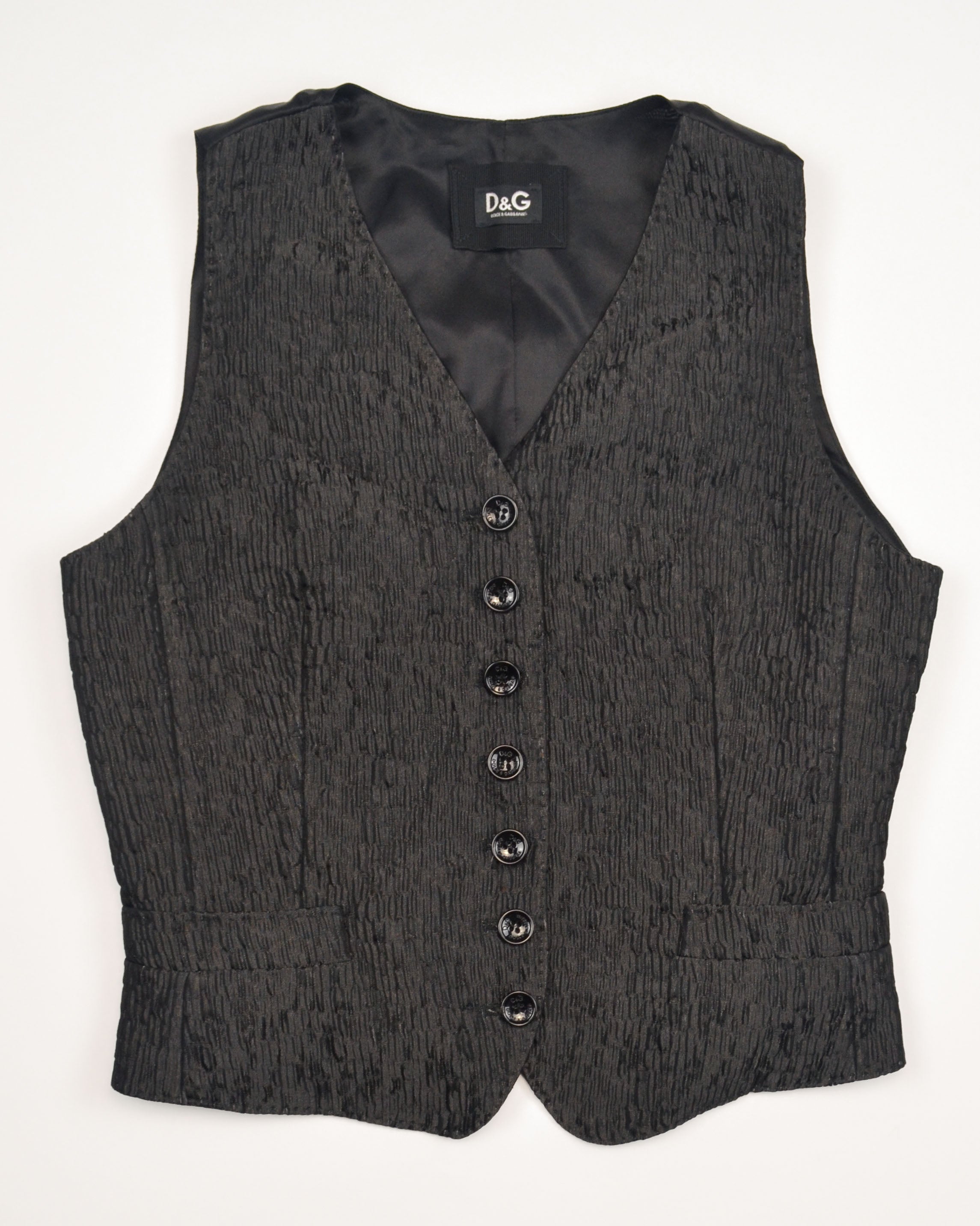 2000S SILK BLEND TAILORED VEST