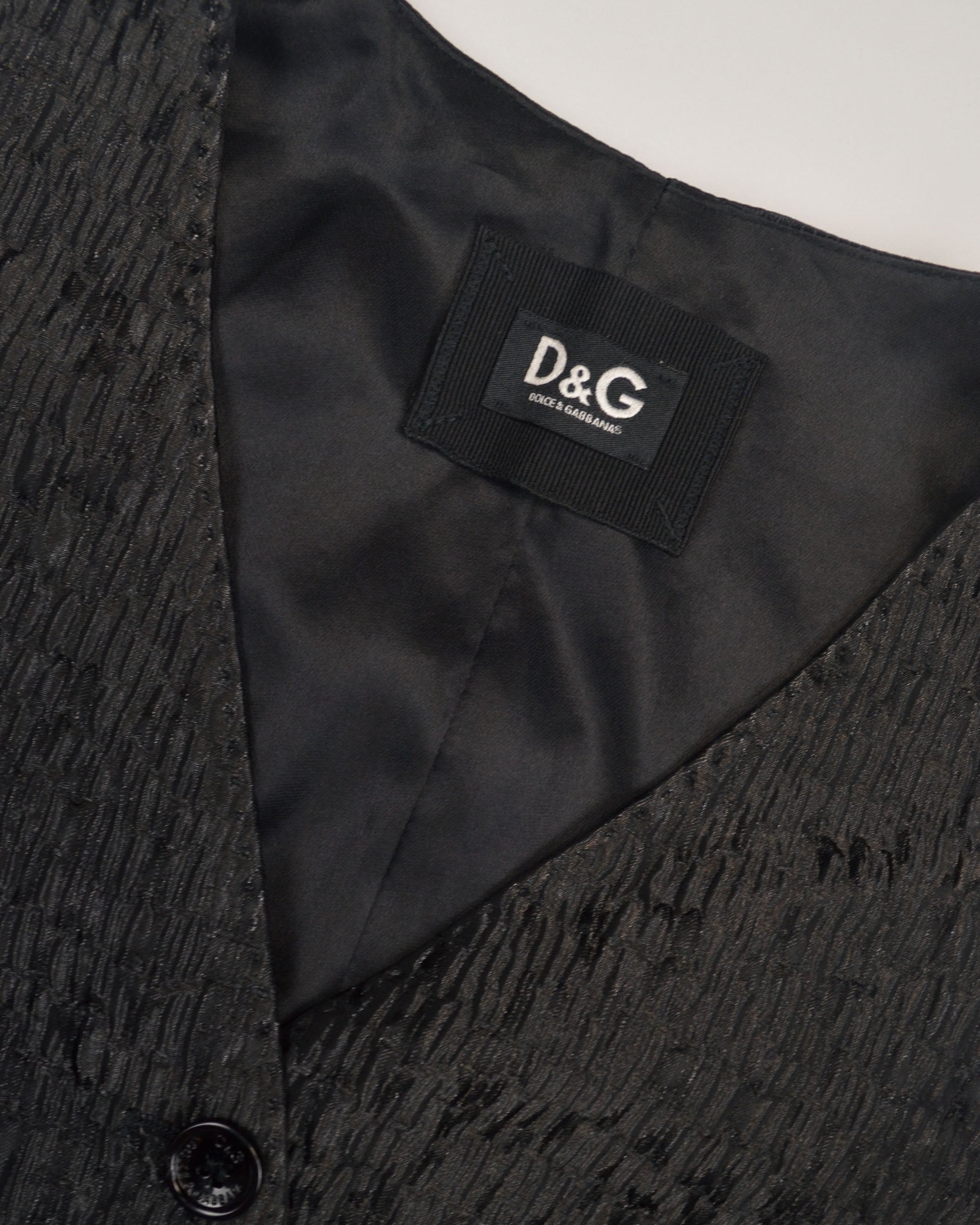 2000S SILK BLEND TAILORED VEST