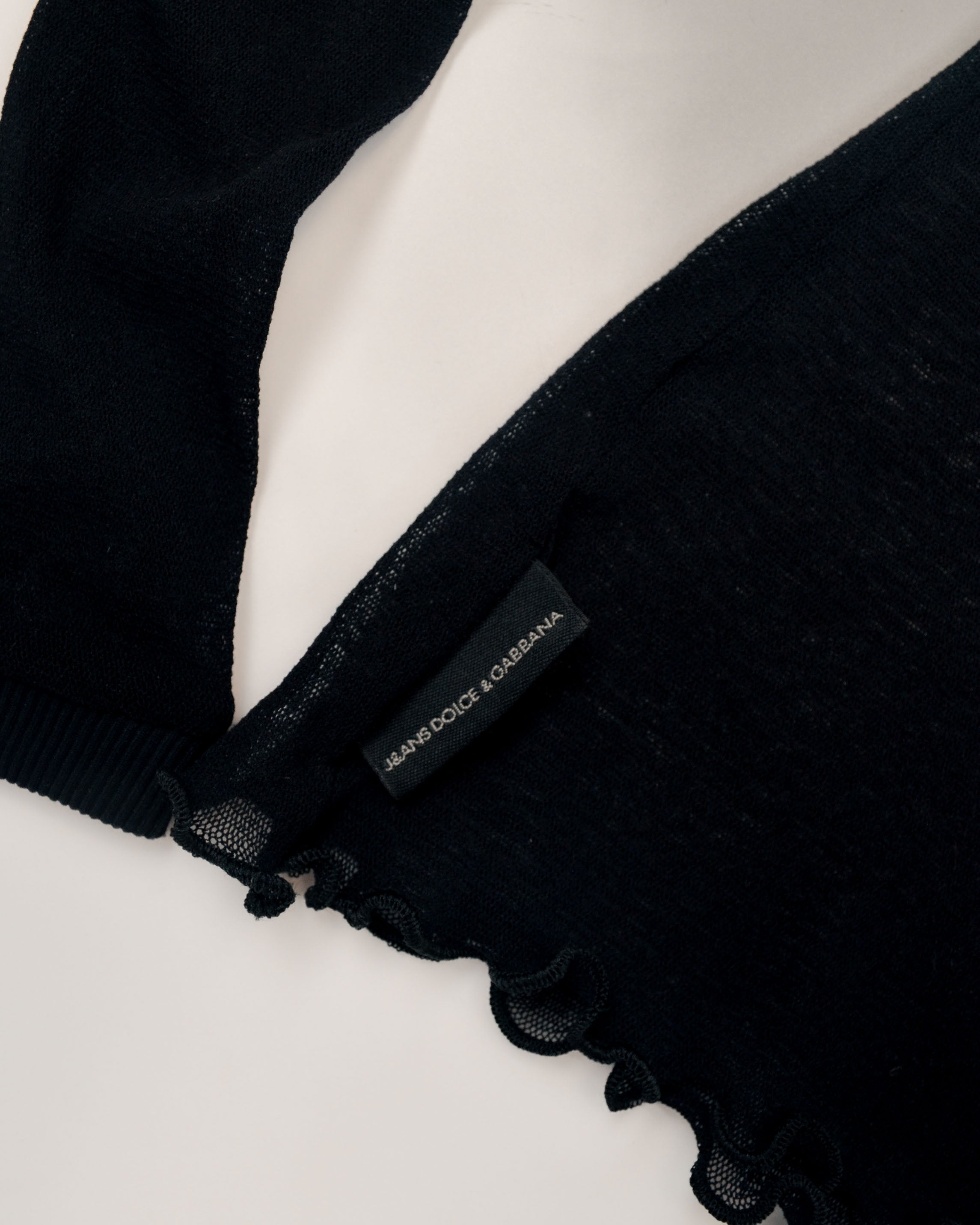 1990S VIRGIN MARY MESH TURTLENECK