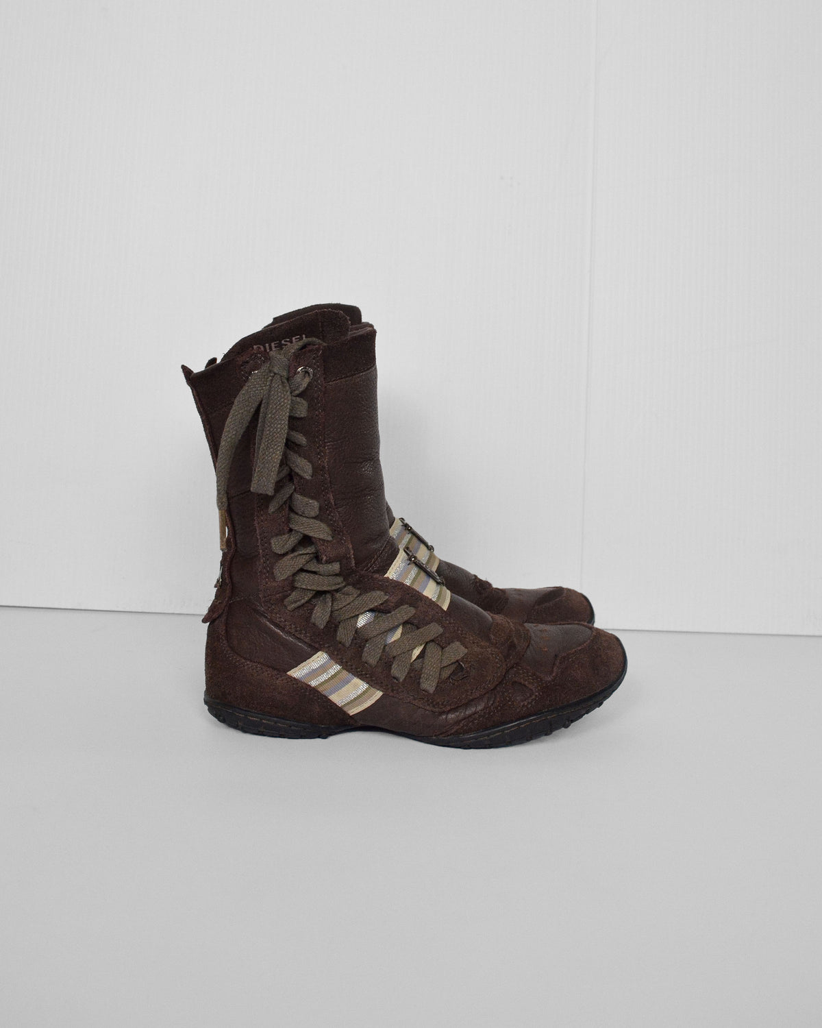 FW06 IZUU LACE UP BOXING BOOTS