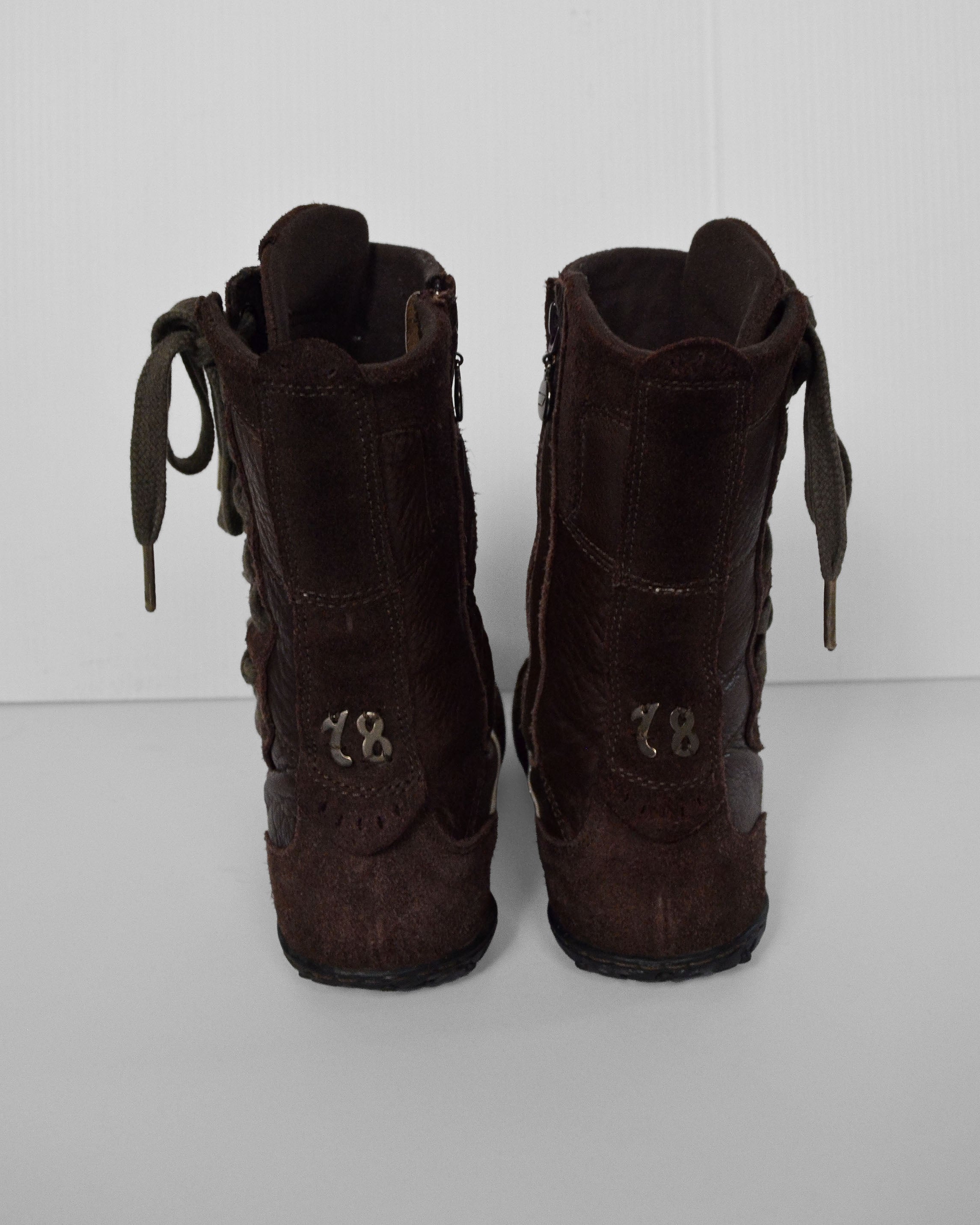 FW06 IZUU LACE UP BOXING BOOTS