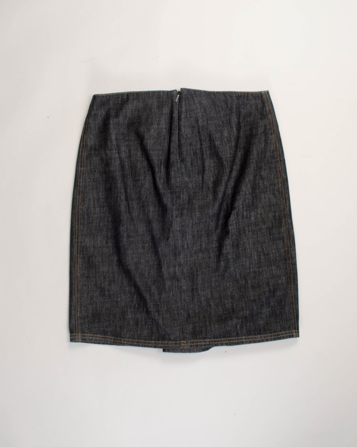 00s LACE-UP DENIM SKIRT