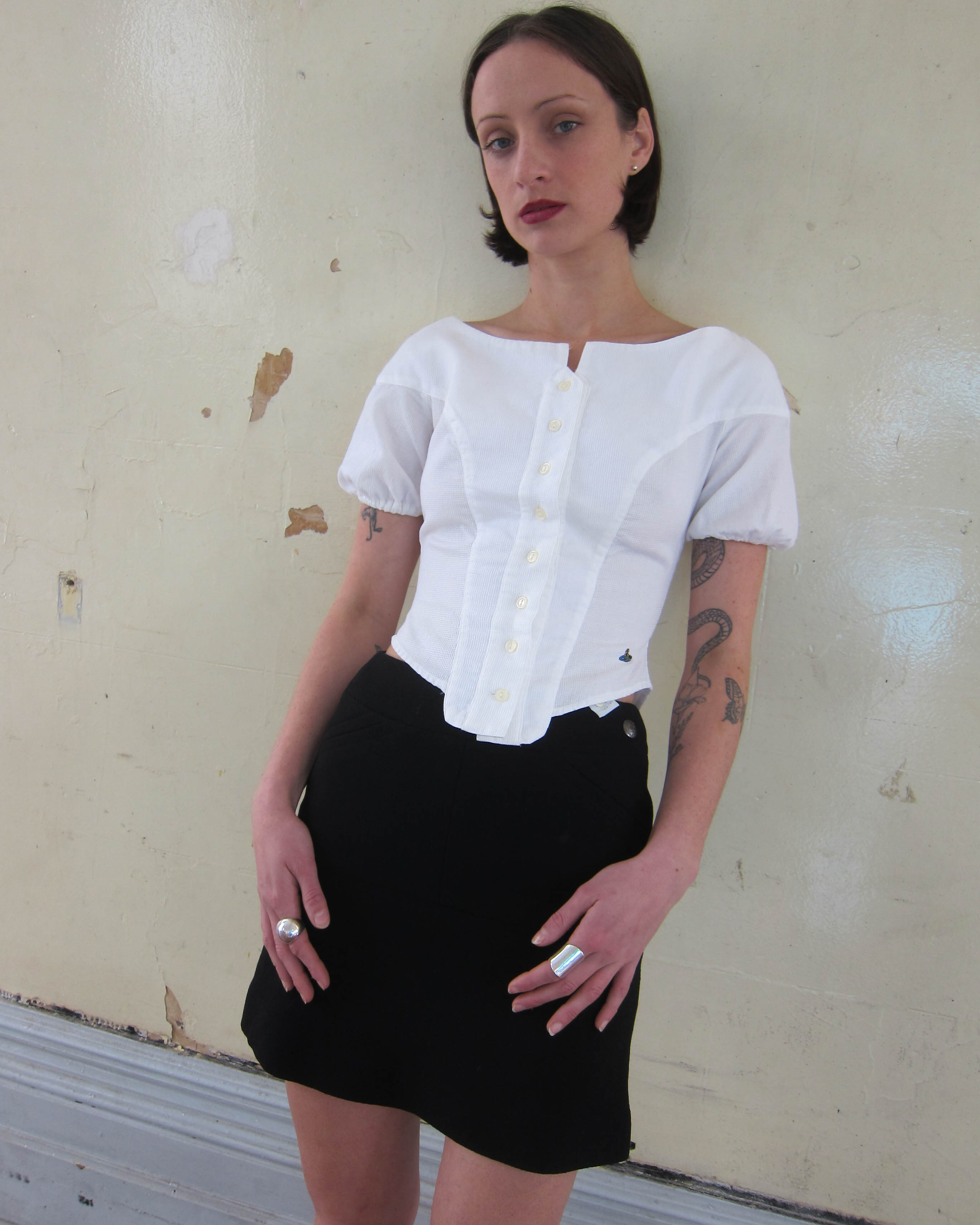 1990S CORSET BLOUSE