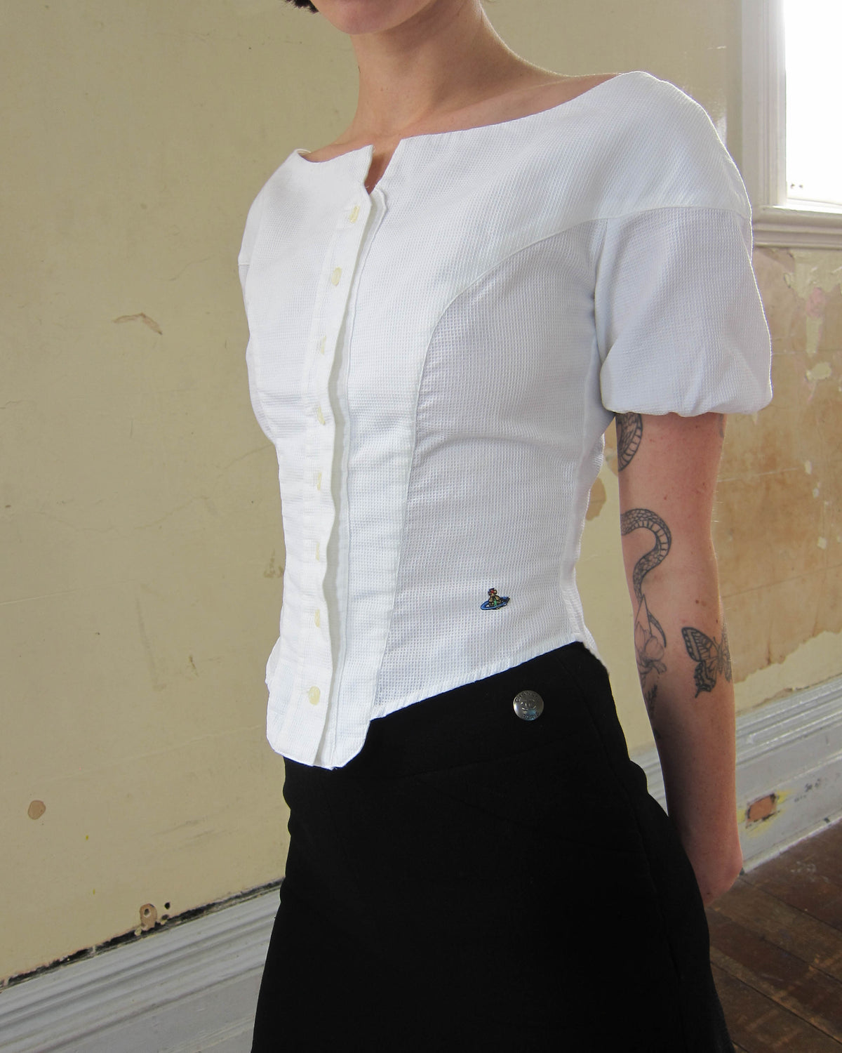 1990S CORSET BLOUSE