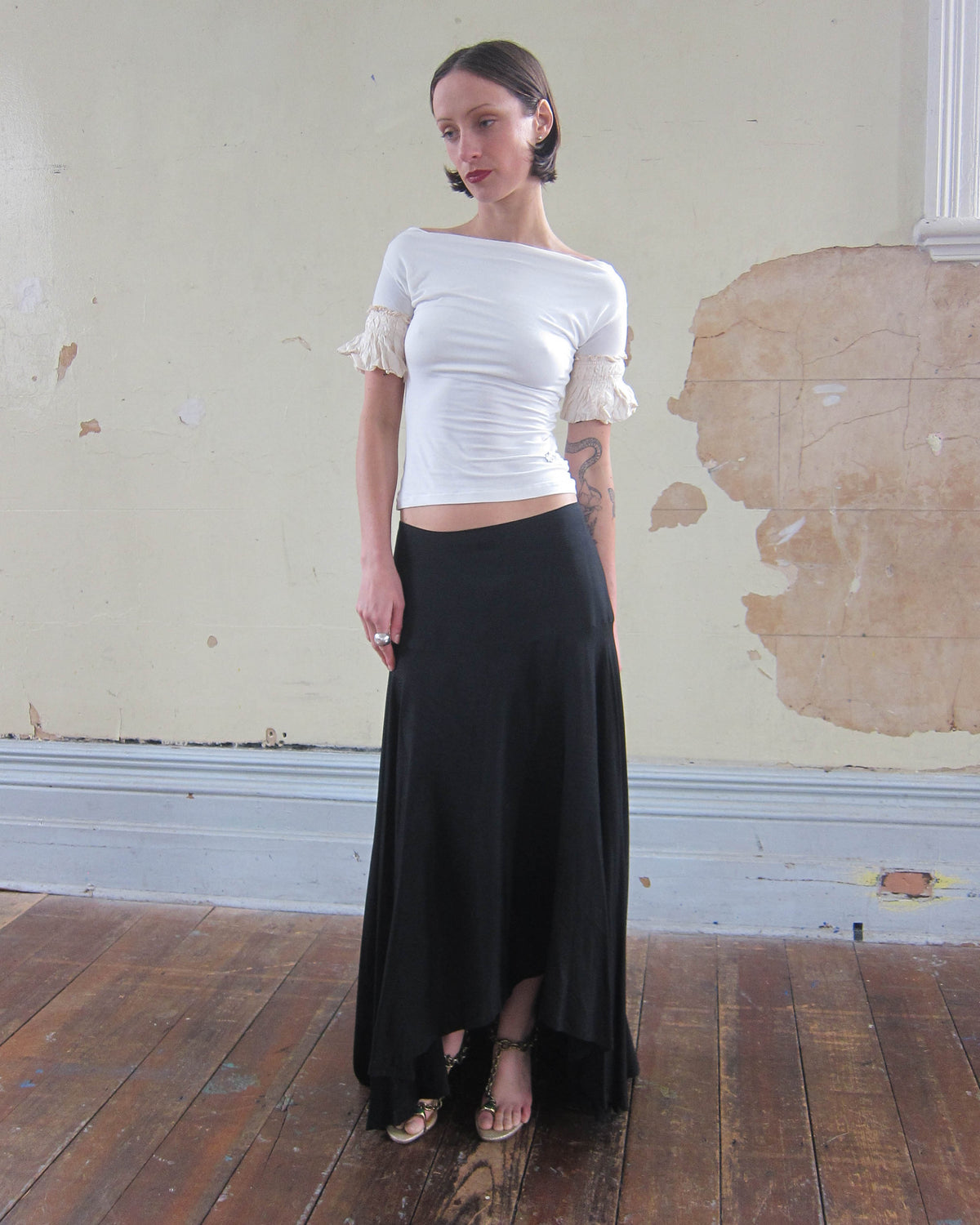2003 ASYMMETRIC MAXI SKIRT