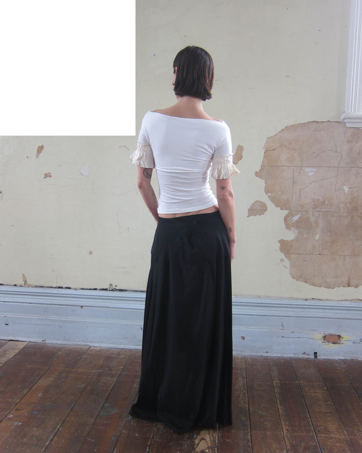 2003 ASYMMETRIC MAXI SKIRT