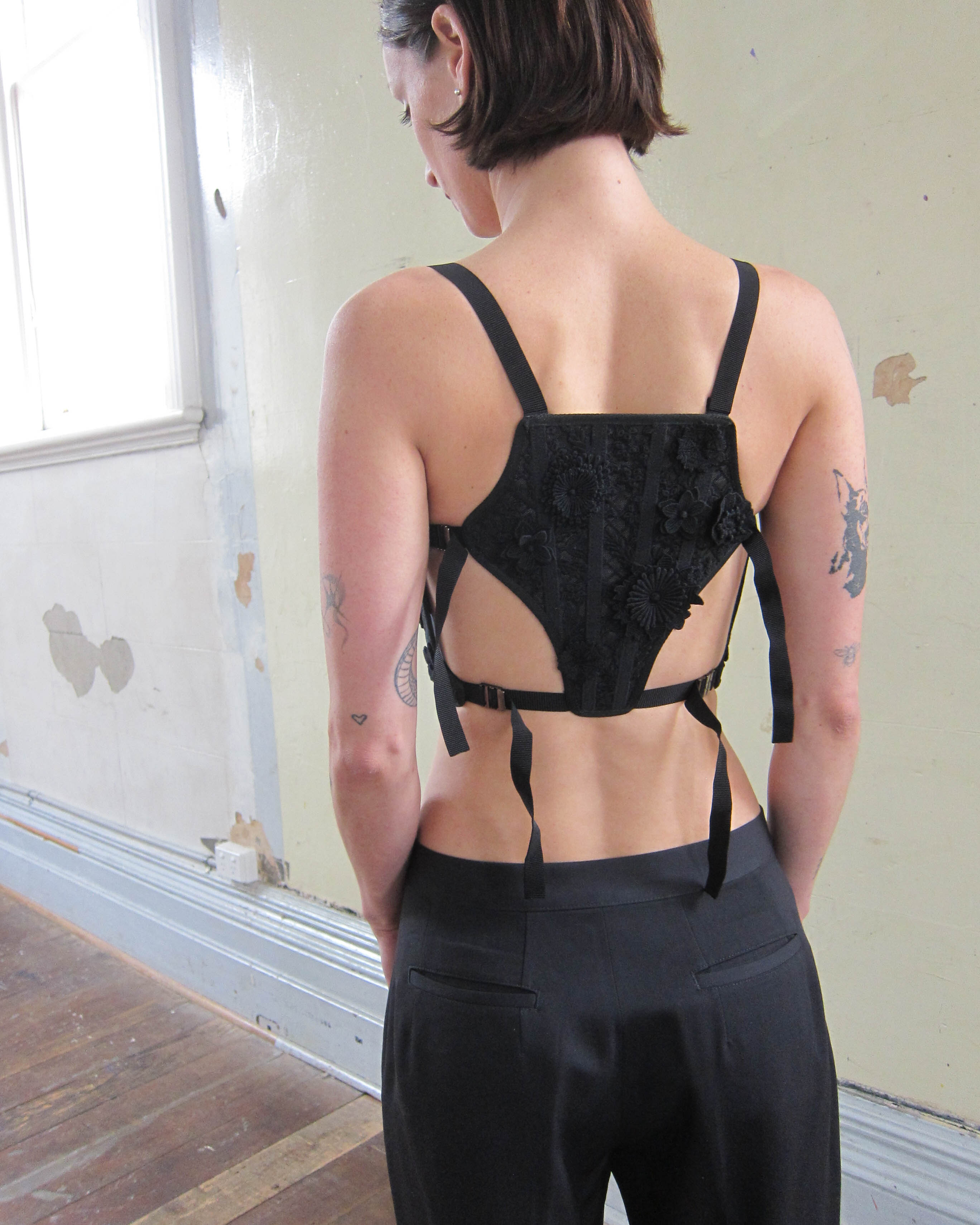 FW2007 FLORAL CORSET TOP