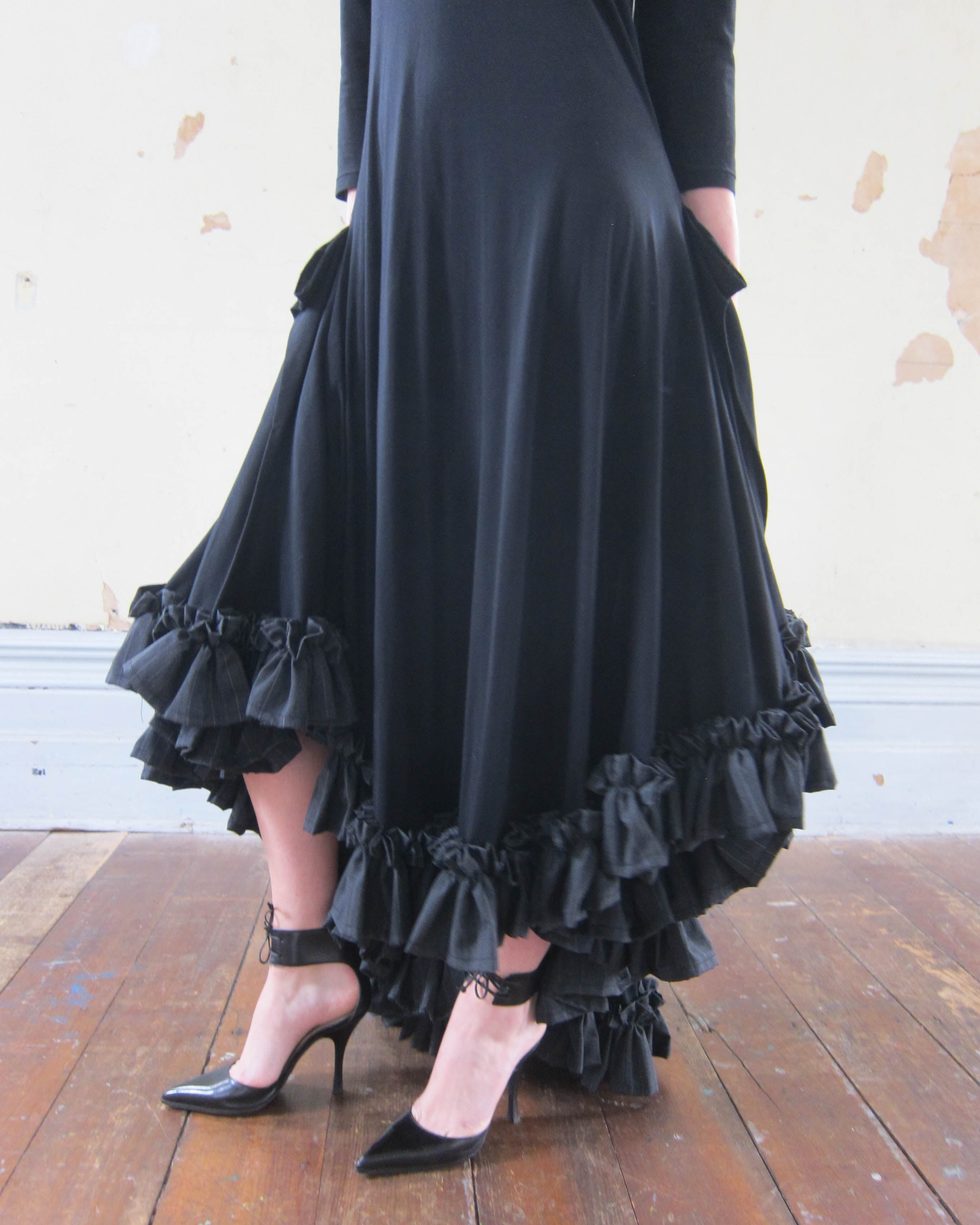 SS1999 “WEDDING” RUFFLE DRESS