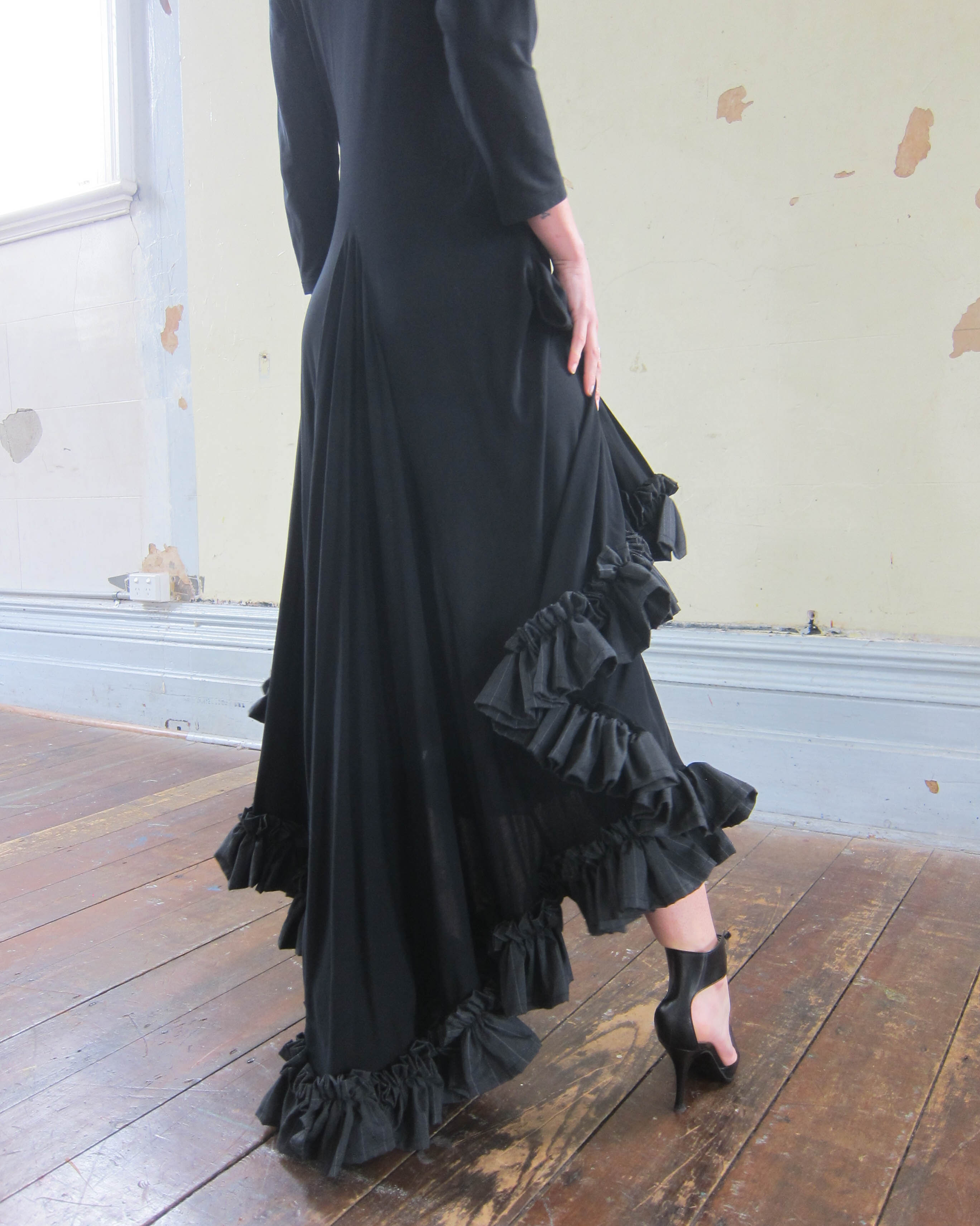 SS1999 “WEDDING” RUFFLE DRESS