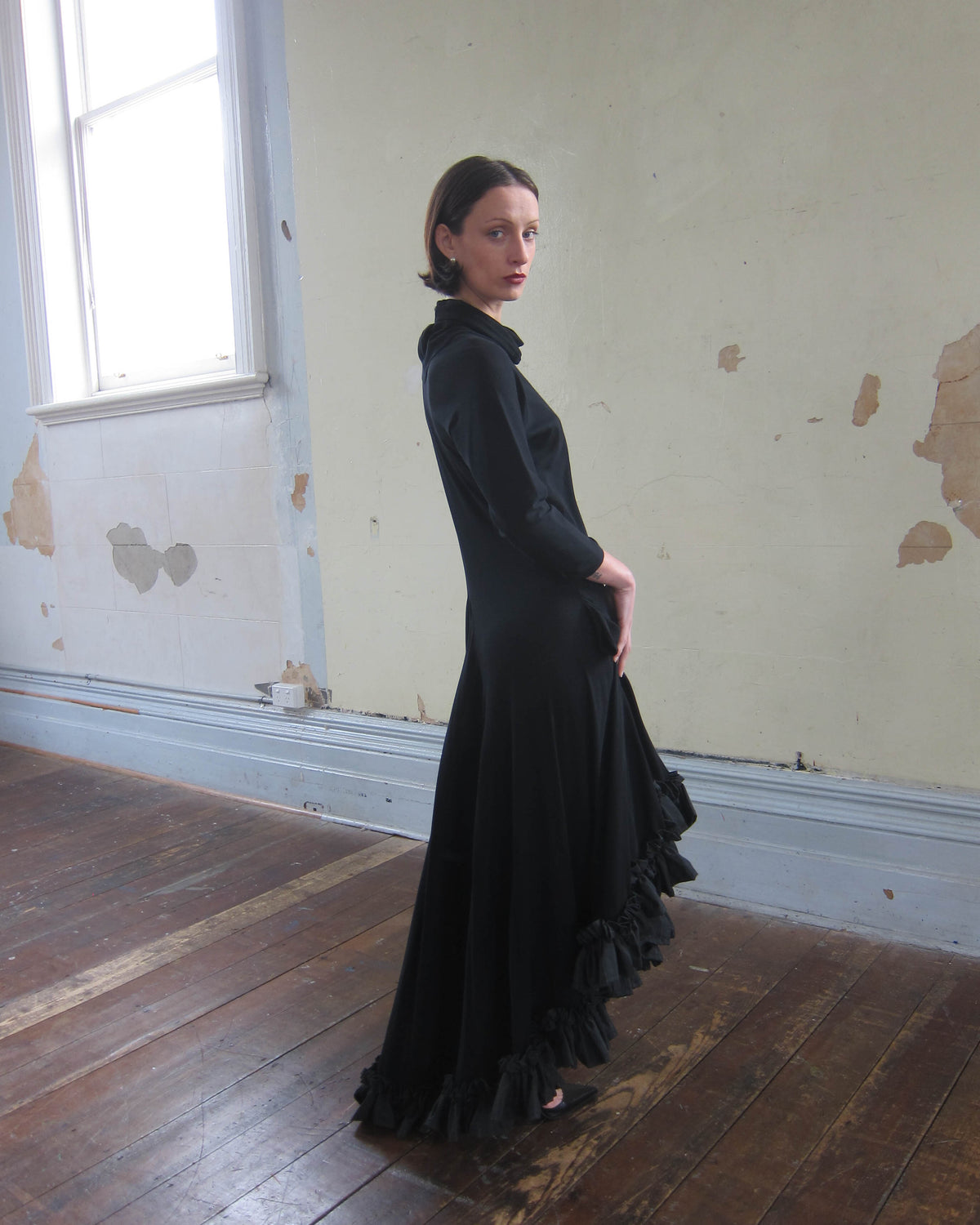 SS1999 “WEDDING” RUFFLE DRESS