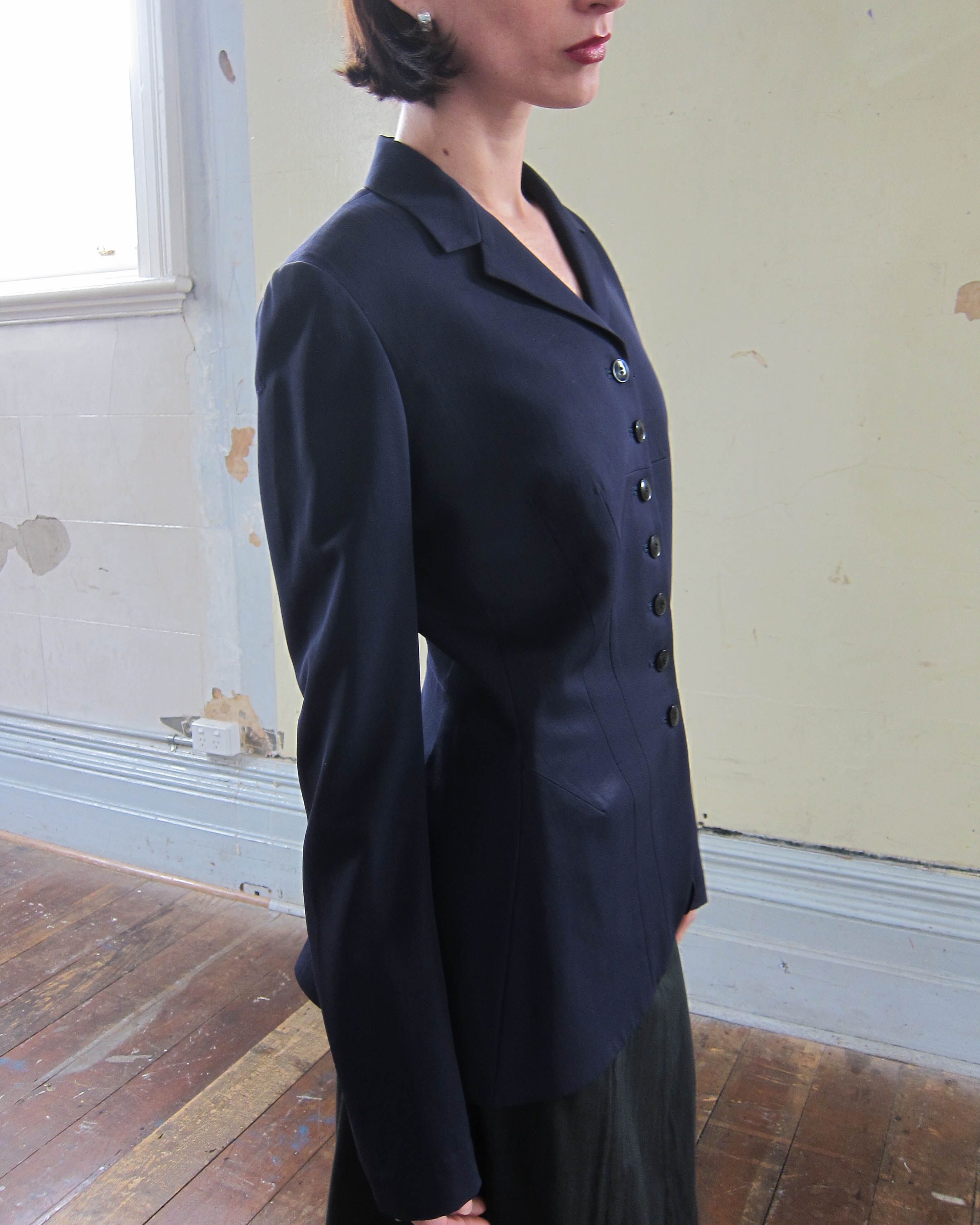 SS1998 BONED WOOL BLAZER