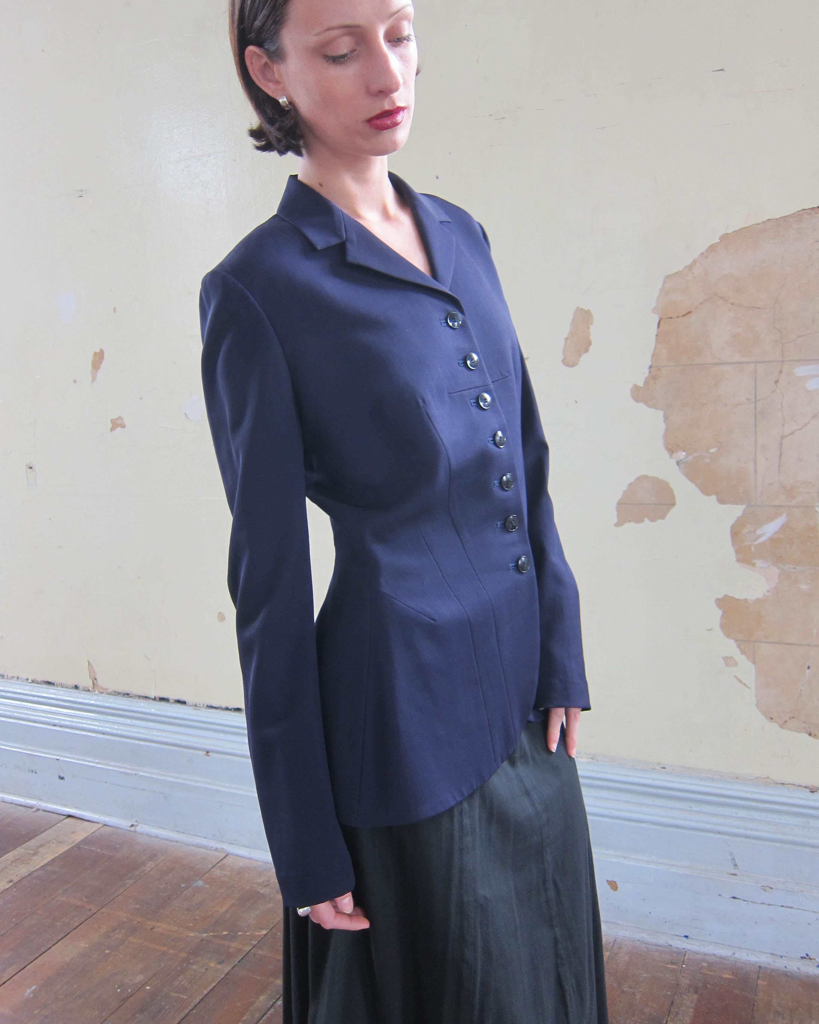SS1998 BONED WOOL BLAZER
