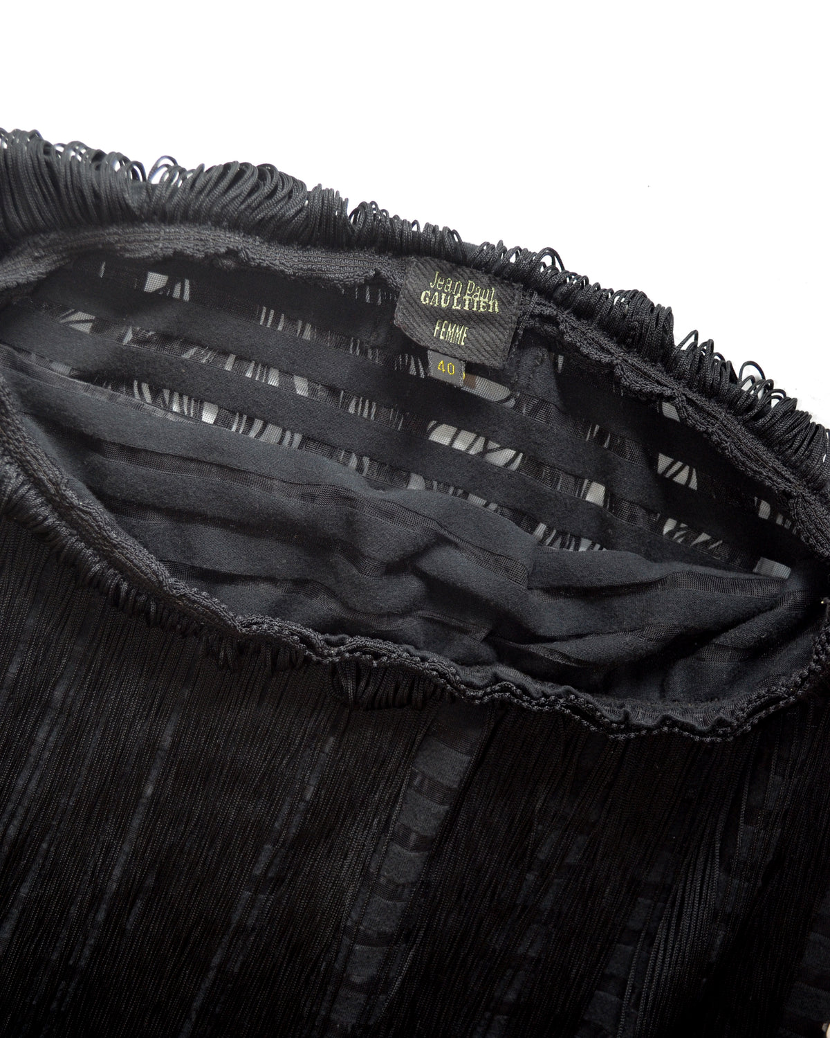 1990S FRINGE SKIRT