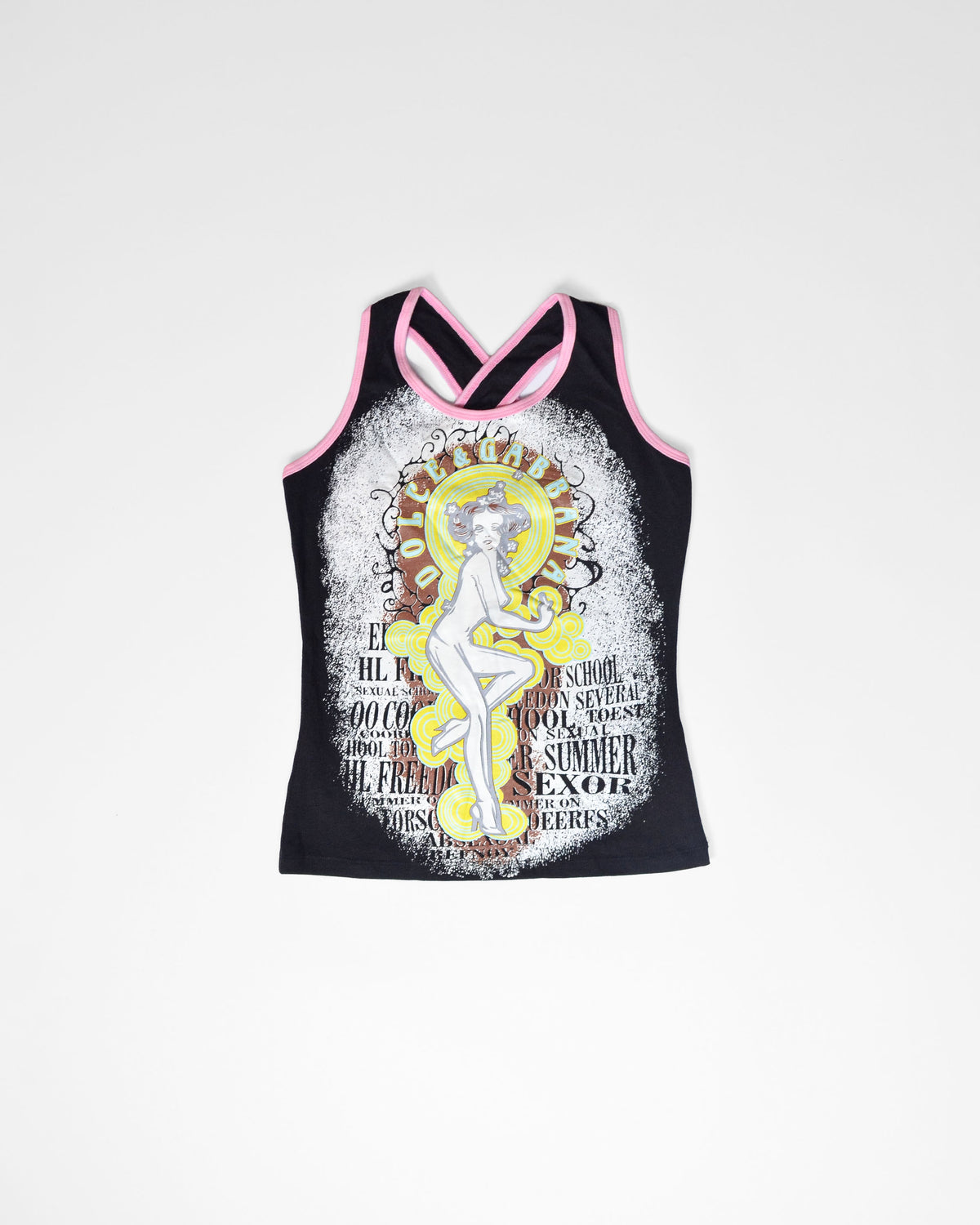 PSYCHEDELIC PRINT RACERBACK SINGLET