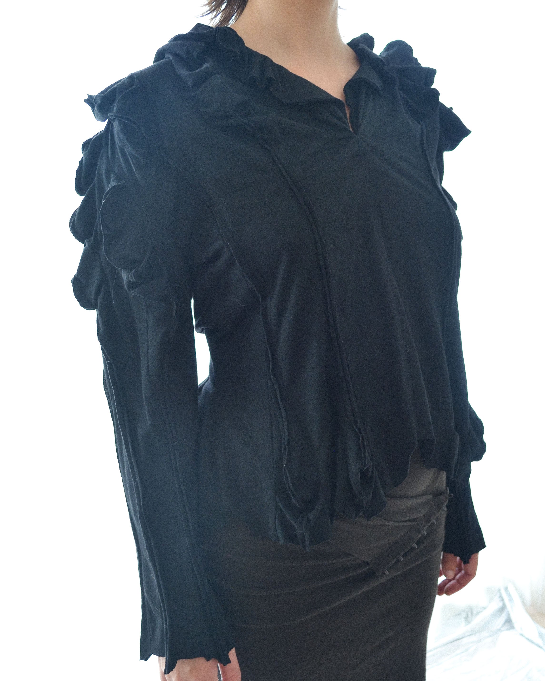 90S AVANT GARDE WOOL TOP