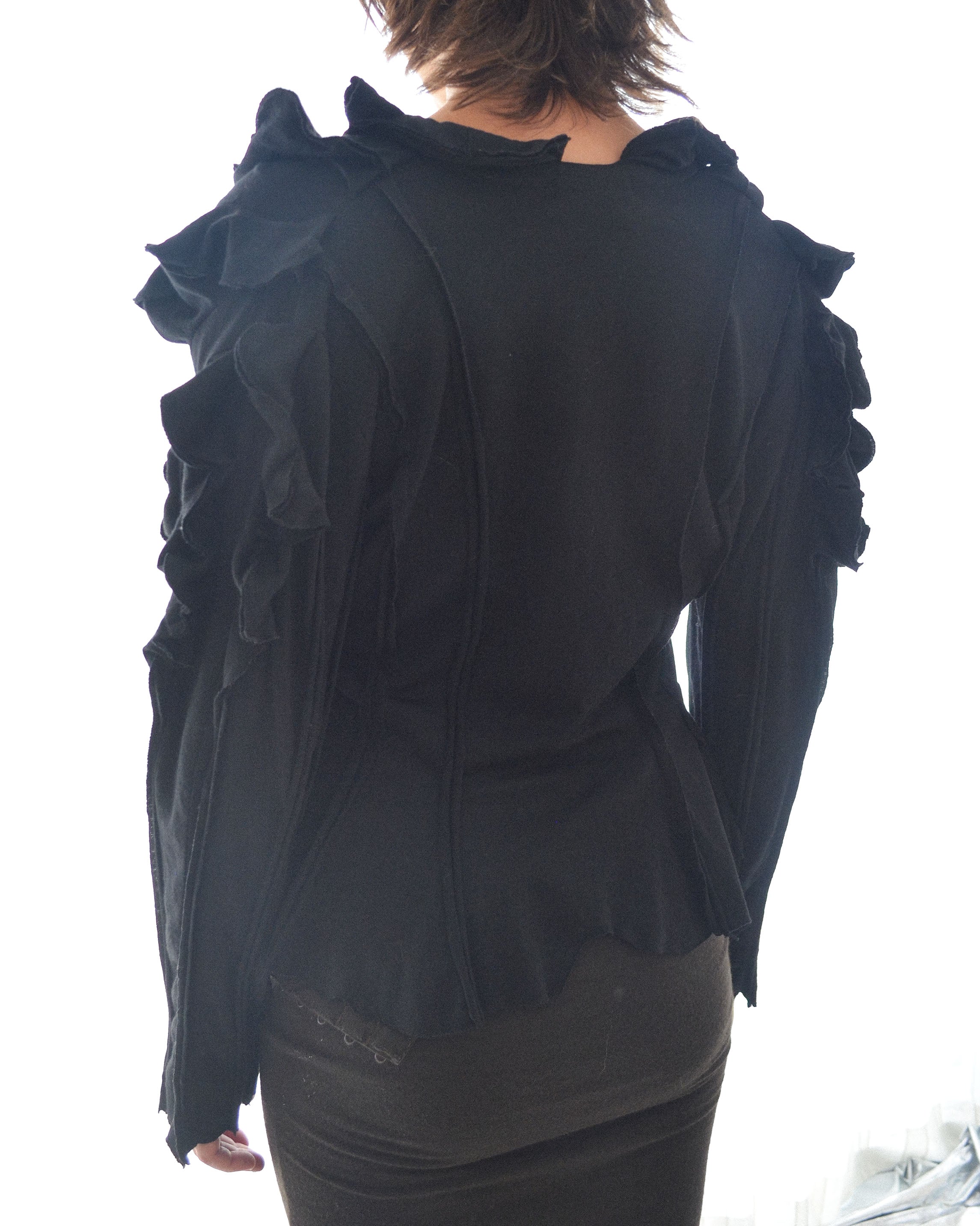 90S AVANT GARDE WOOL TOP